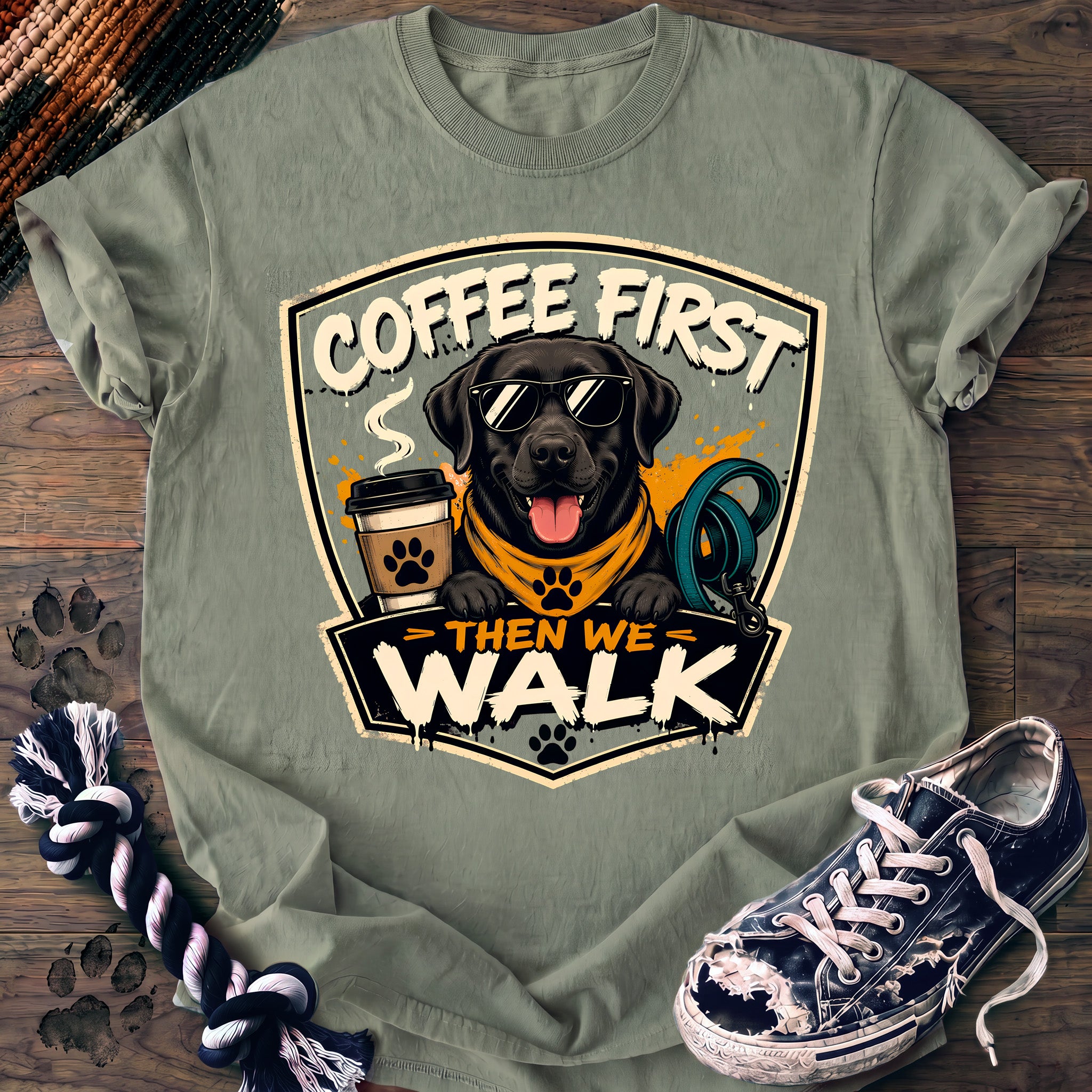 PAWSSION CLUB t-shirt in Bay color - SKU PC-0102