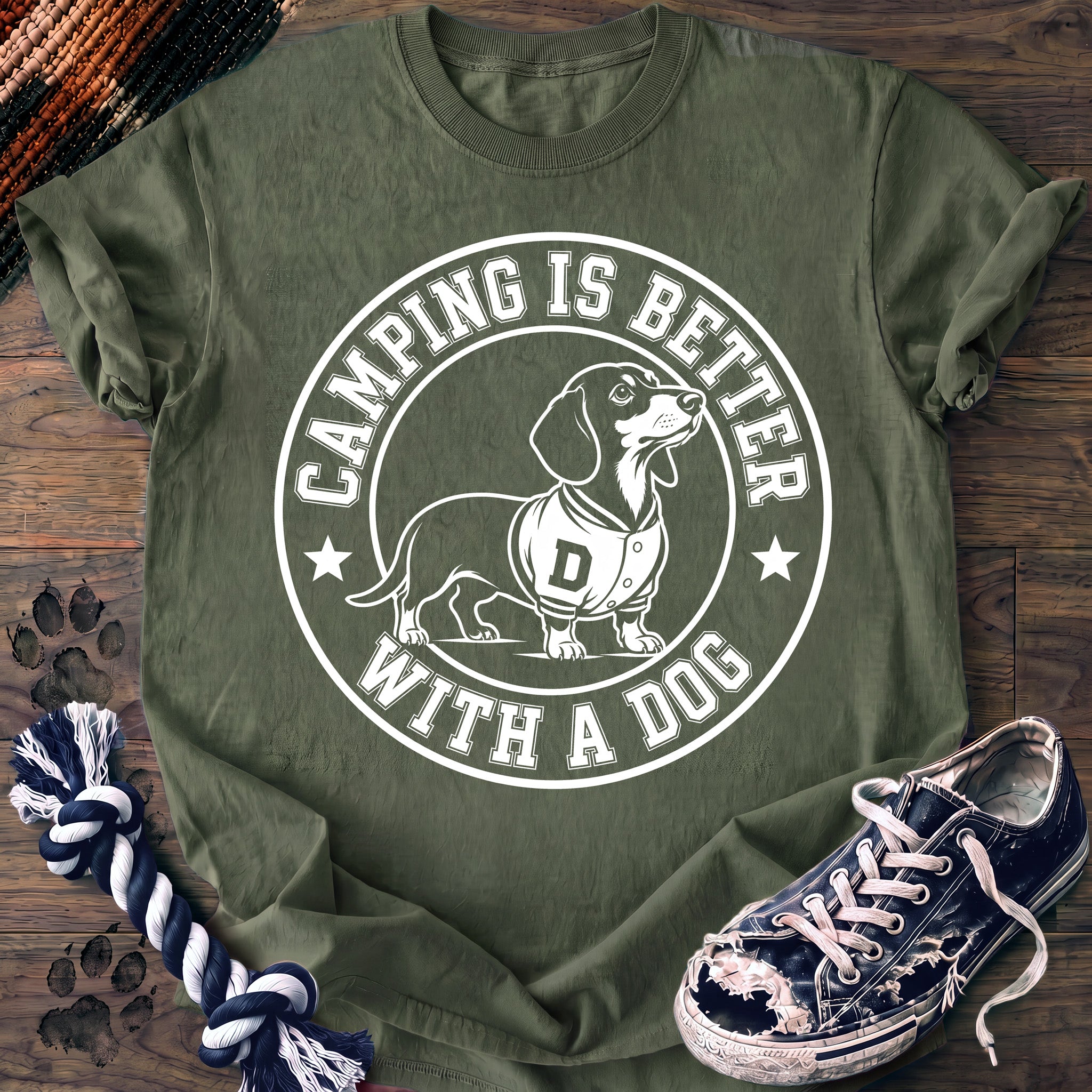 PAWSSION CLUB t-shirt in LightGreen color - SKU PC-0103