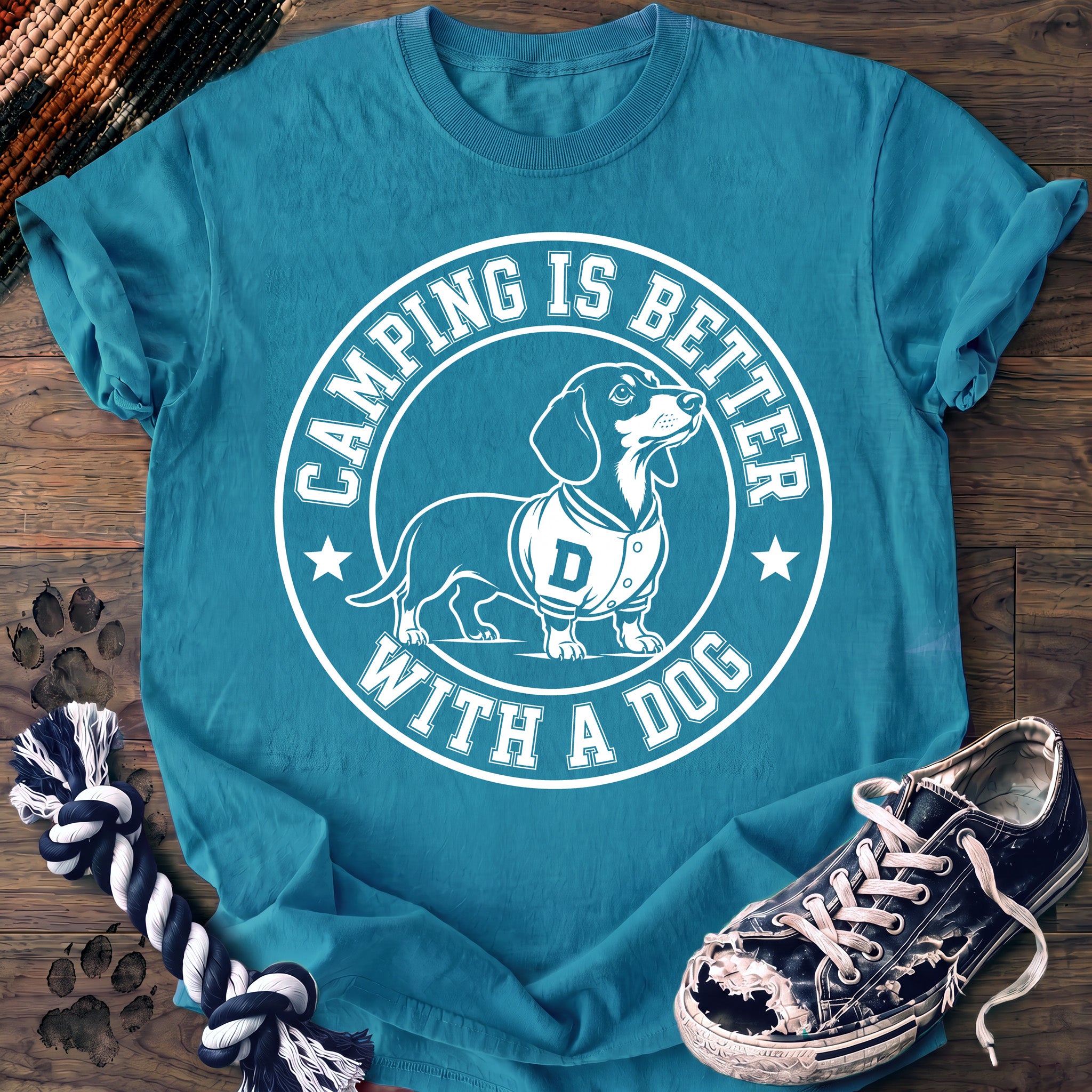 PAWSSION CLUB t-shirt in Sapphire color - SKU PC-0103