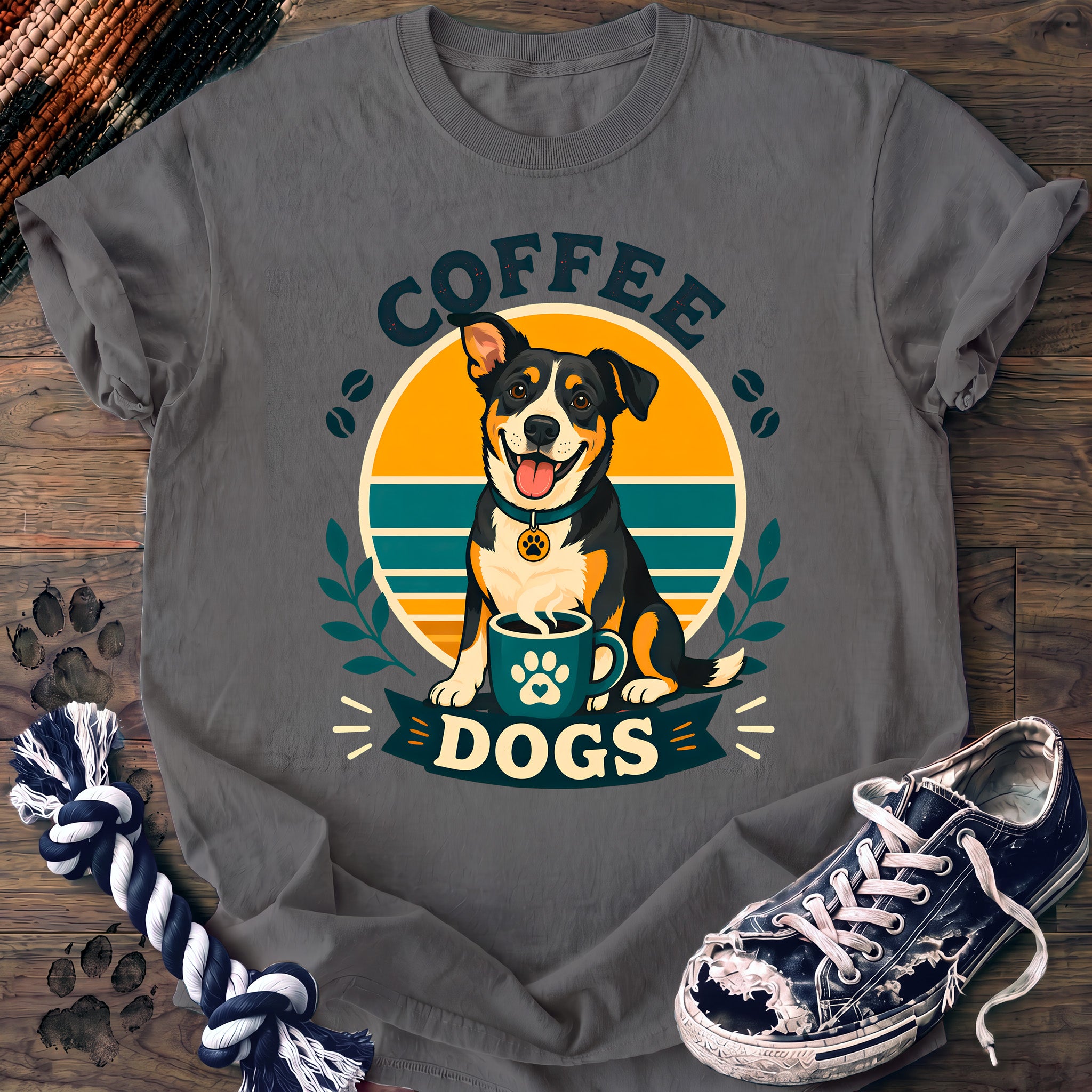 PAWSSION CLUB t-shirt in Grey color - SKU PC-0106