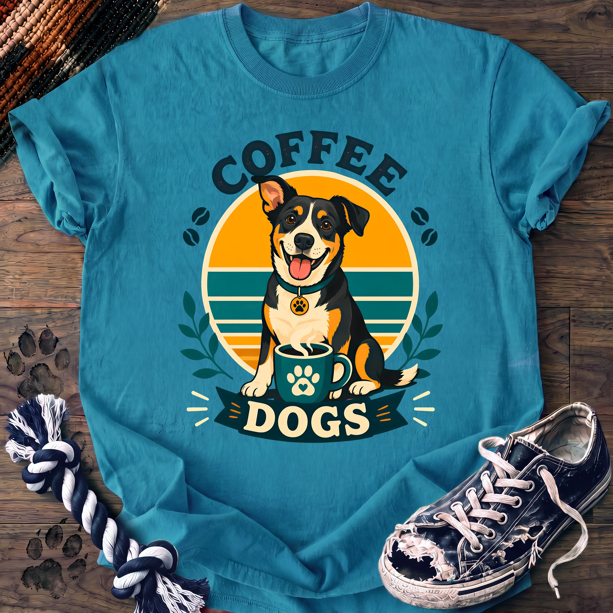 PAWSSION CLUB t-shirt in Sapphire color - SKU PC-0106