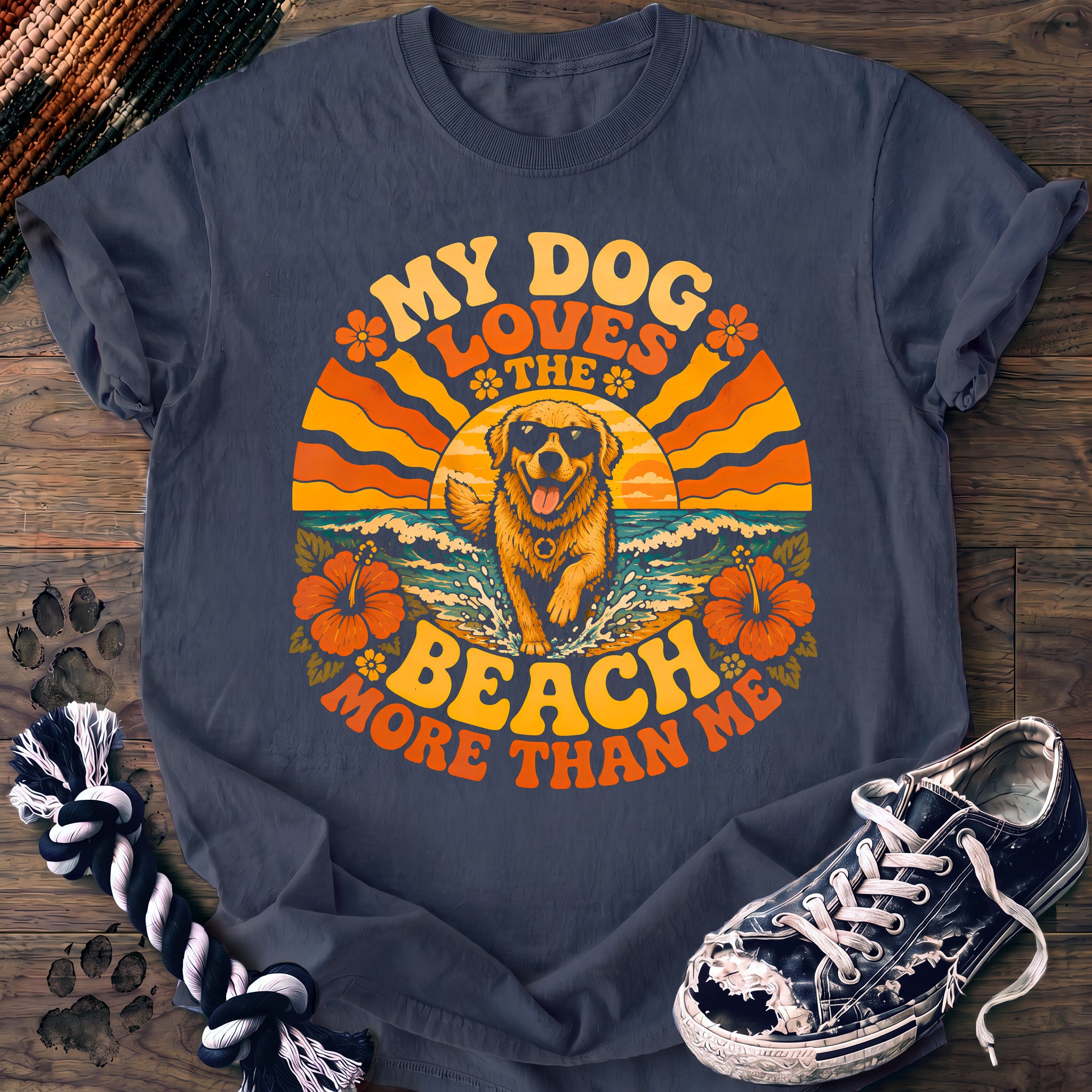 PAWSSION CLUB t-shirt in BlueJean color - SKU PC-0107