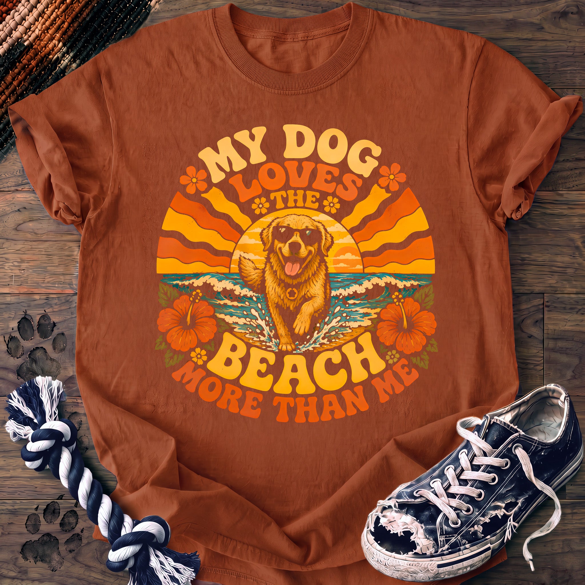 PAWSSION CLUB t-shirt in Yam color - SKU PC-0107