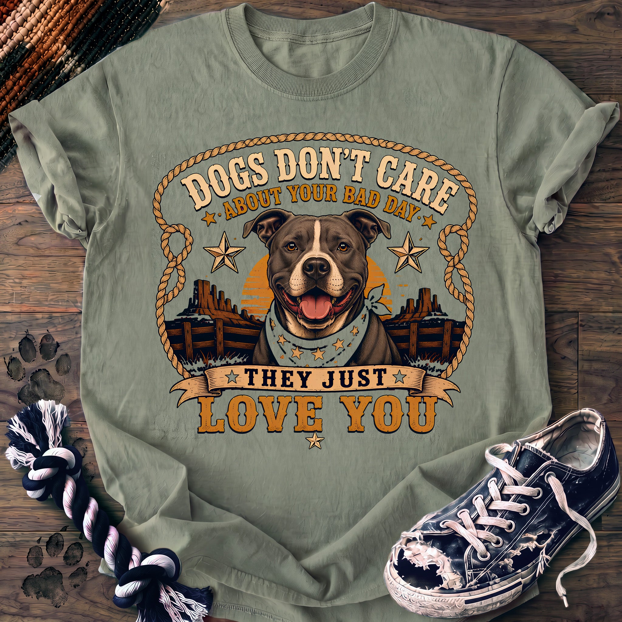 PAWSSION CLUB t-shirt in Bay color - SKU PC-0108