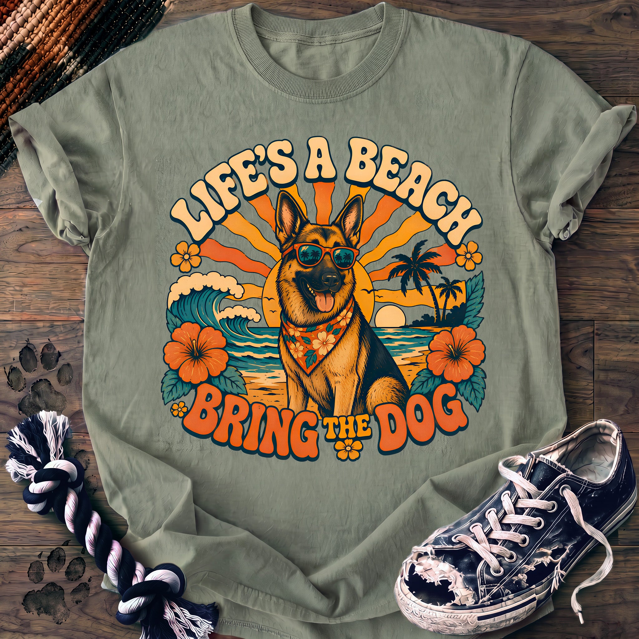 PAWSSION CLUB t-shirt in Bay color - SKU PC-0110