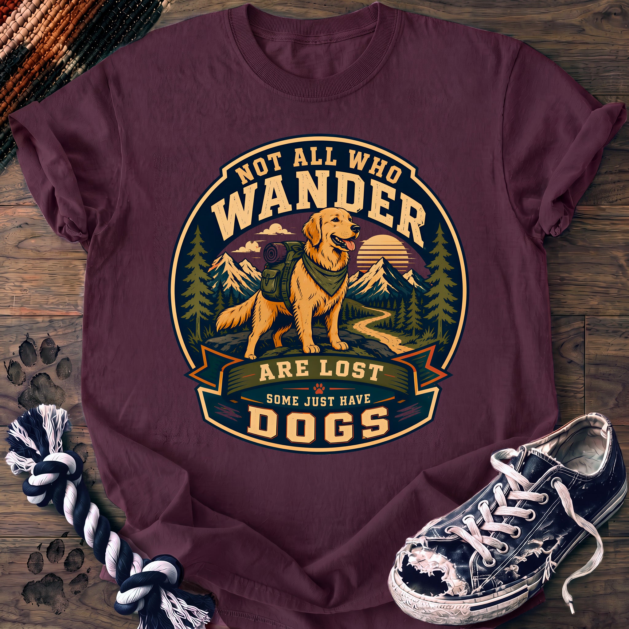 PAWSSION CLUB t-shirt in Berry color - SKU PC-0113