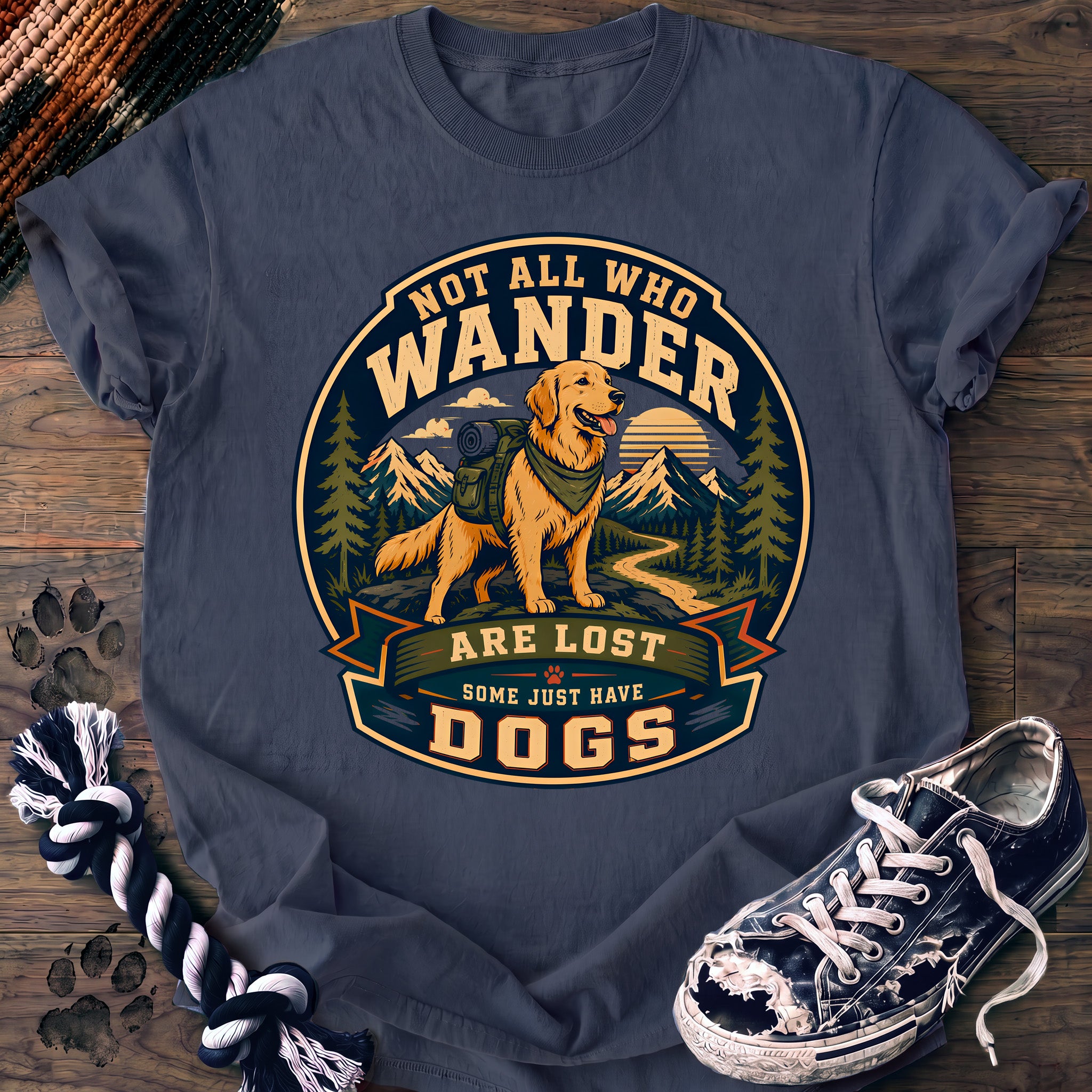 PAWSSION CLUB t-shirt in BlueJean color - SKU PC-0113