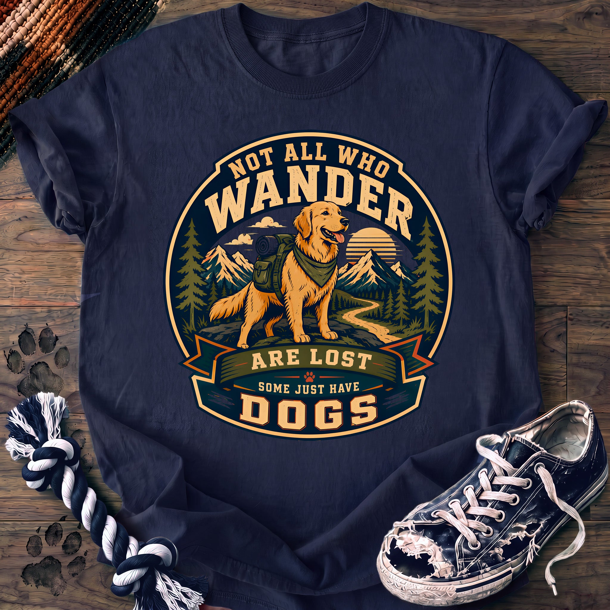 PAWSSION CLUB t-shirt in Navy color - SKU PC-0113
