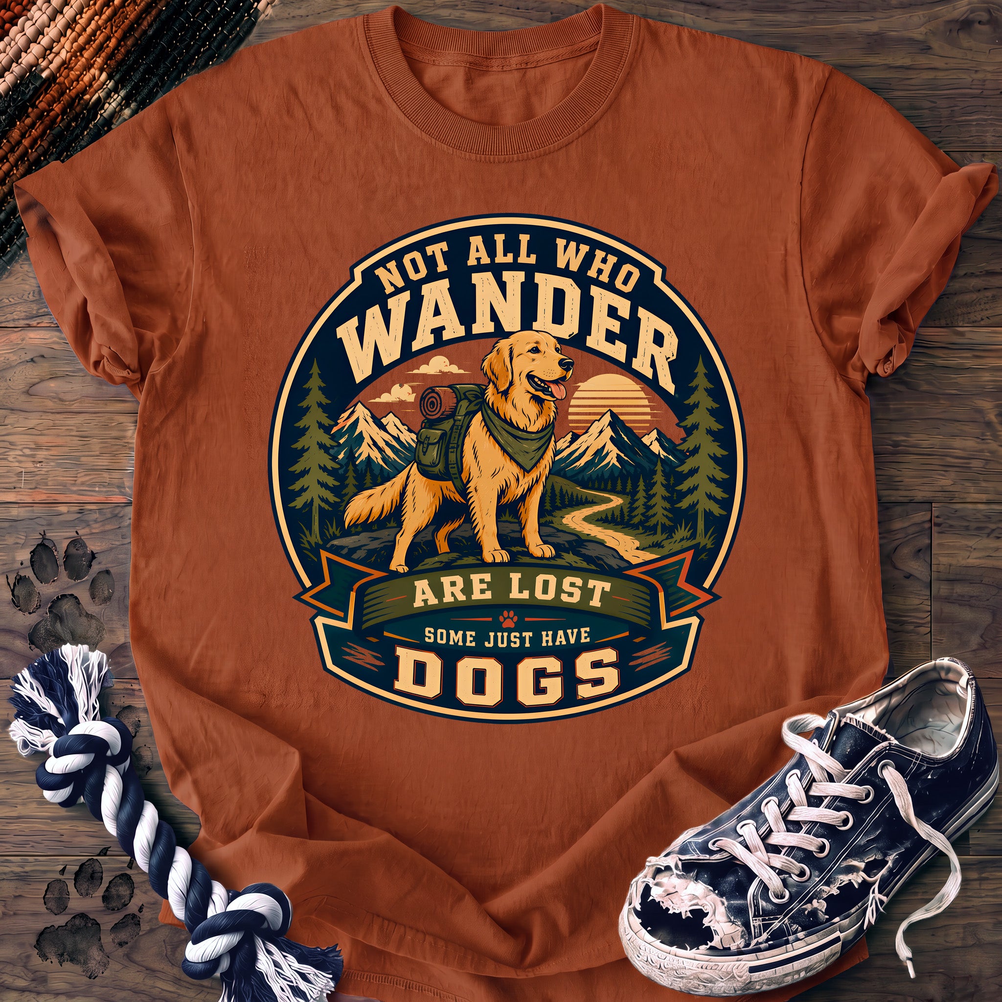 PAWSSION CLUB t-shirt in Yam color - SKU PC-0113