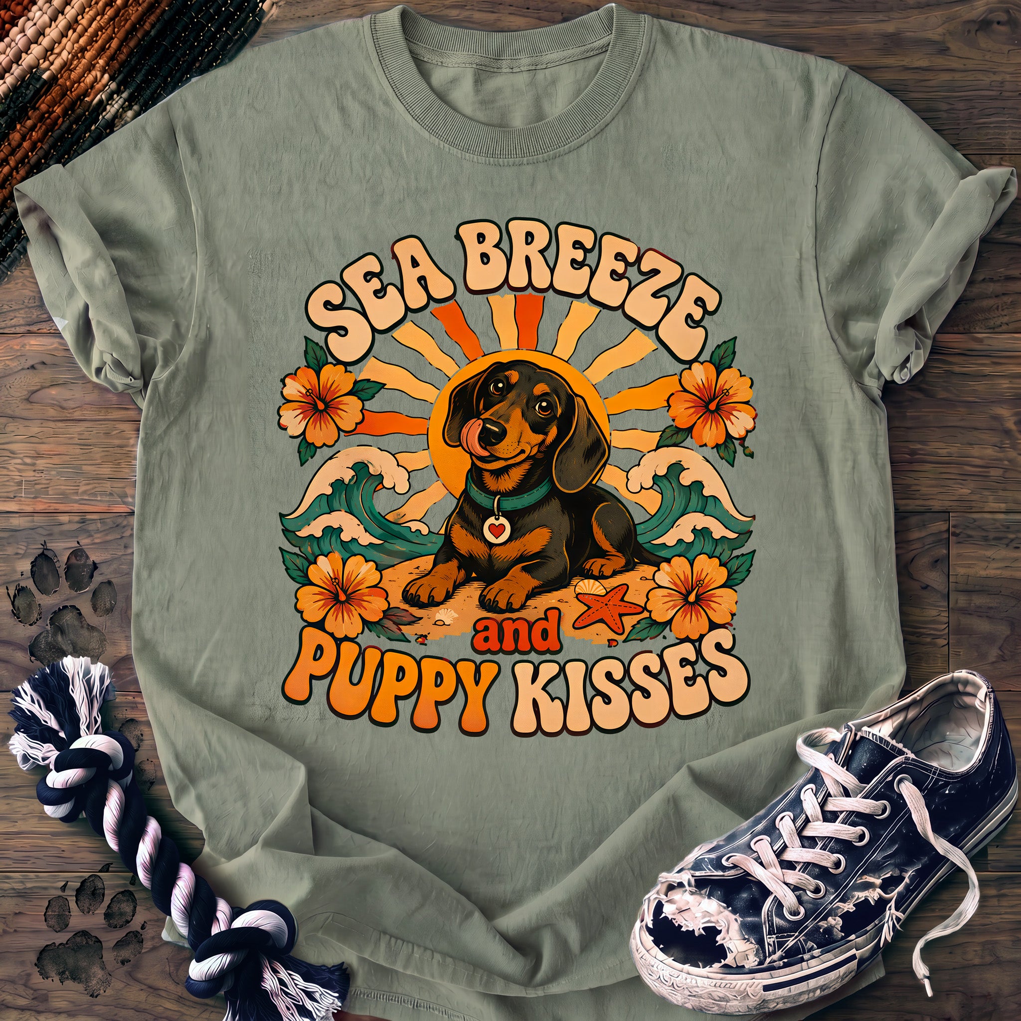 PAWSSION CLUB t-shirt in Bay color - SKU PC-0115