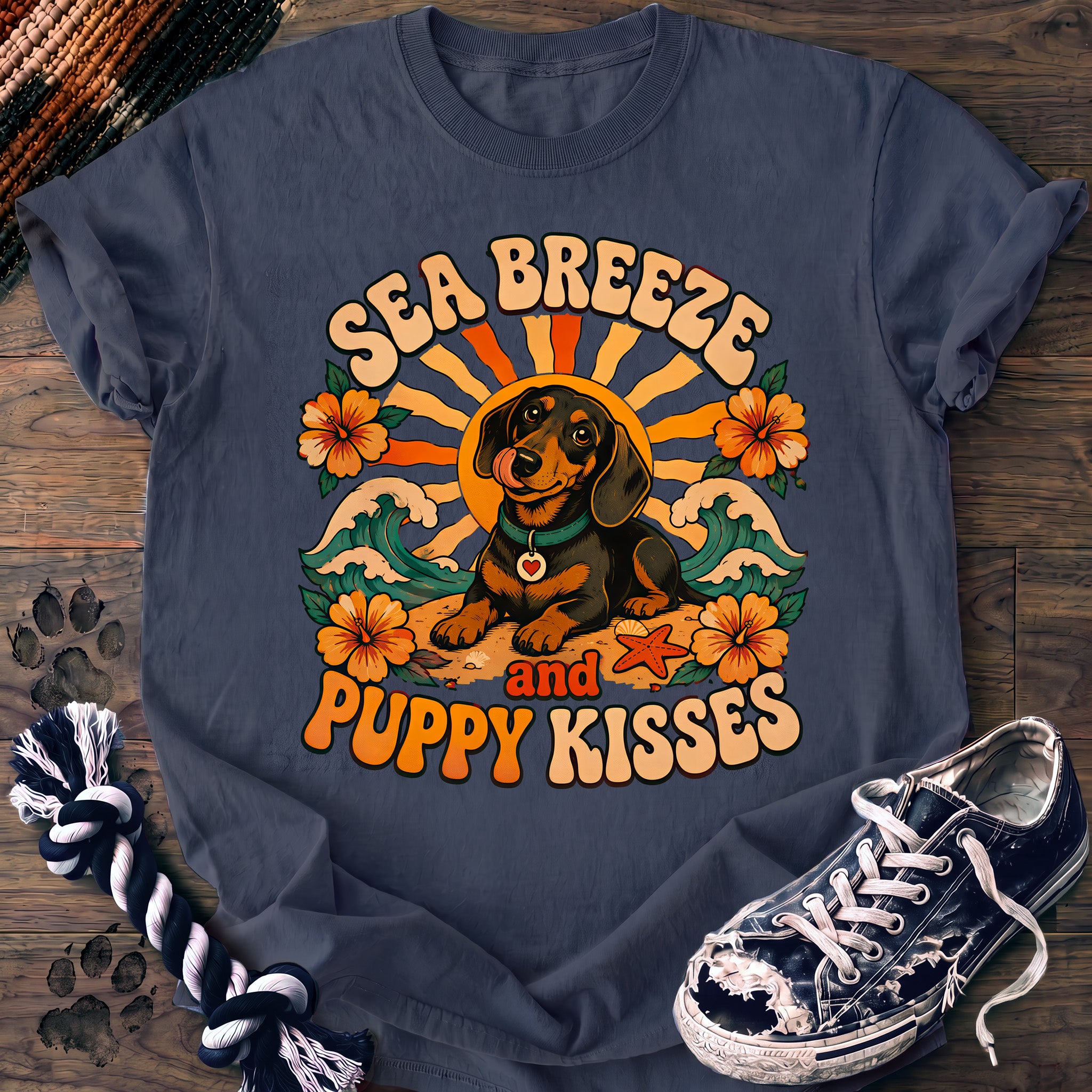 PAWSSION CLUB t-shirt in BlueJean color - SKU PC-0115