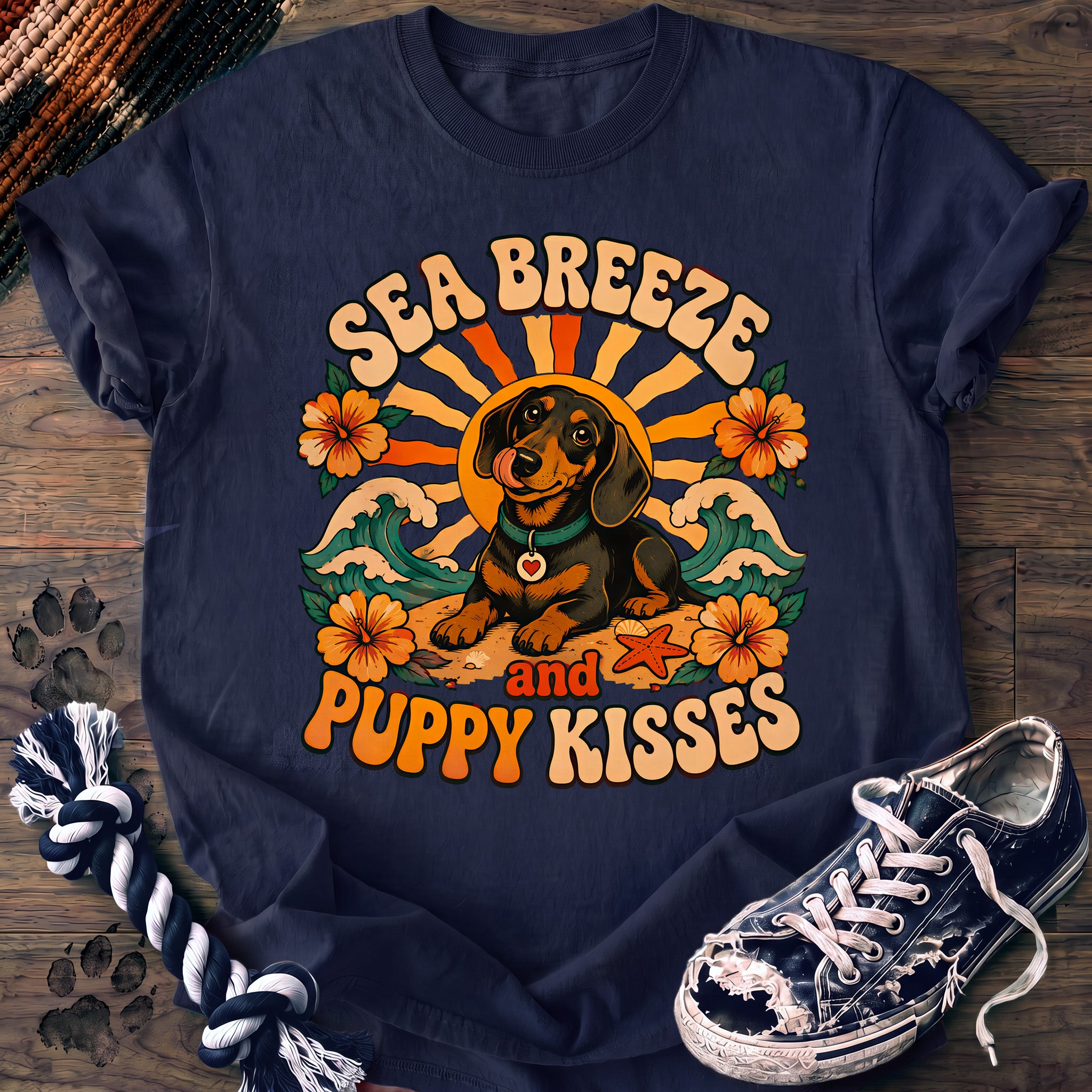PAWSSION CLUB t-shirt in Navy color - SKU PC-0115