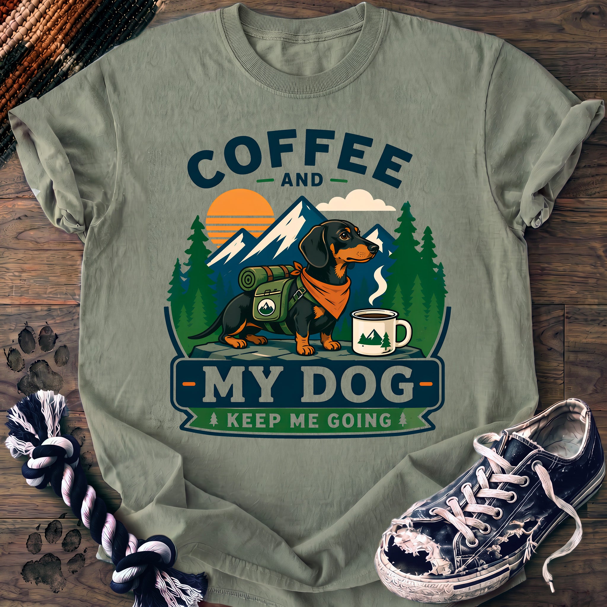 PAWSSION CLUB t-shirt in Bay color - SKU PC-0116