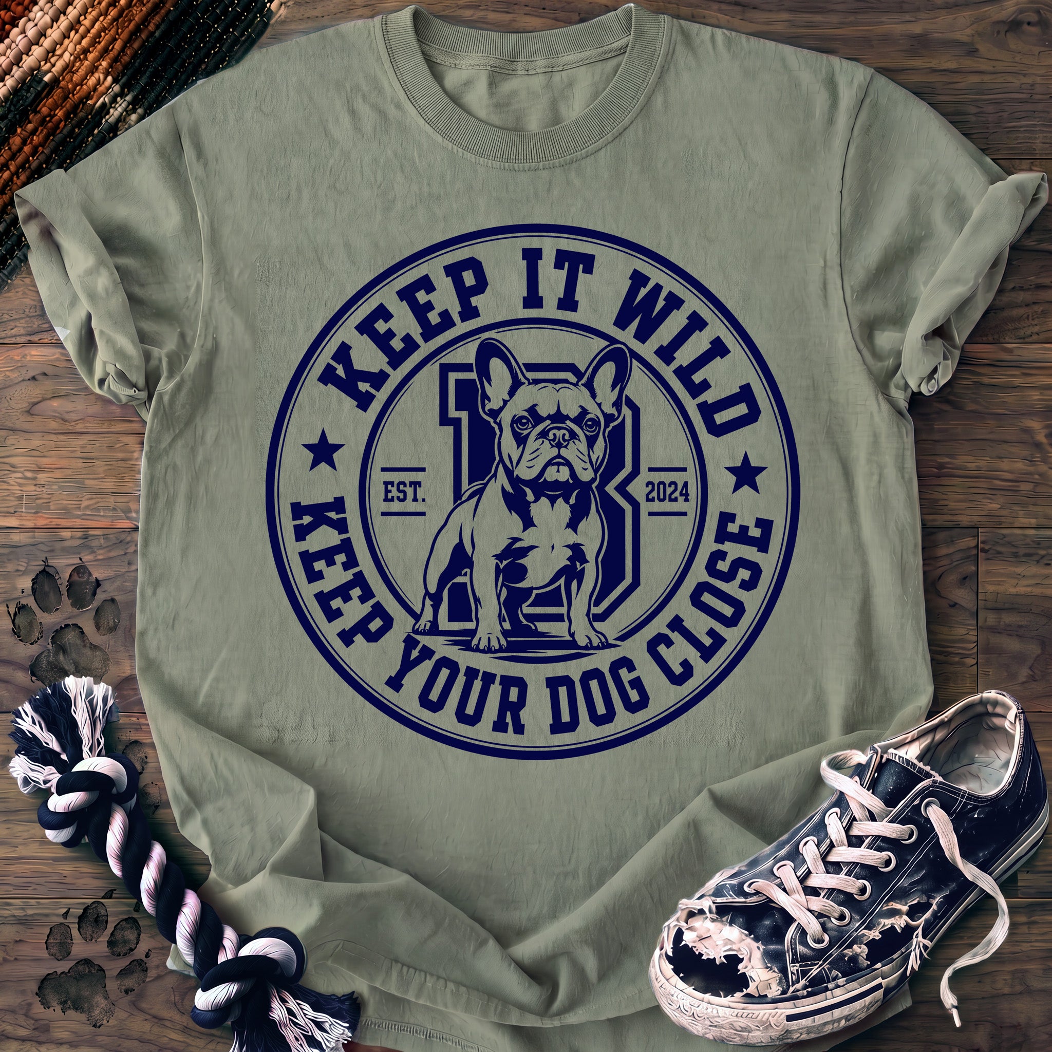 PAWSSION CLUB t-shirt in Bay color - SKU PC-0119
