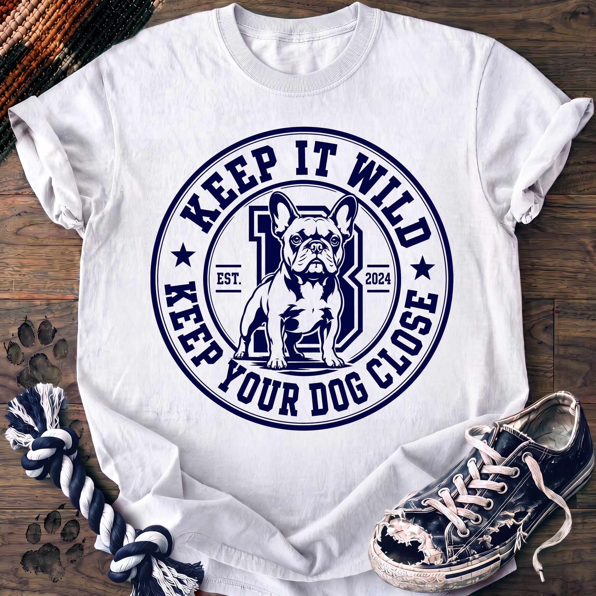 PAWSSION CLUB t-shirt in White color - SKU PC-0119