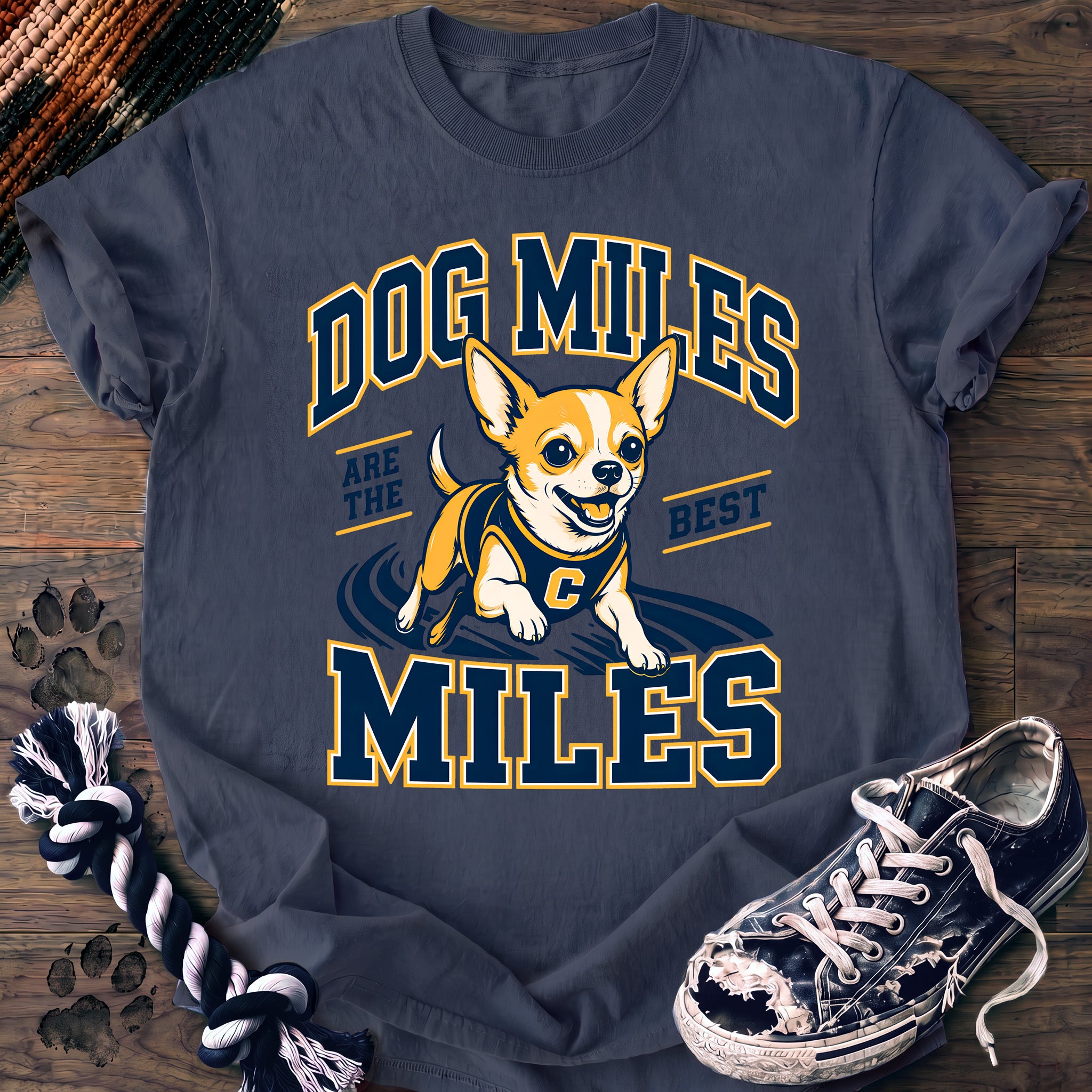PAWSSION CLUB t-shirt in BlueJean color - SKU PC-0121