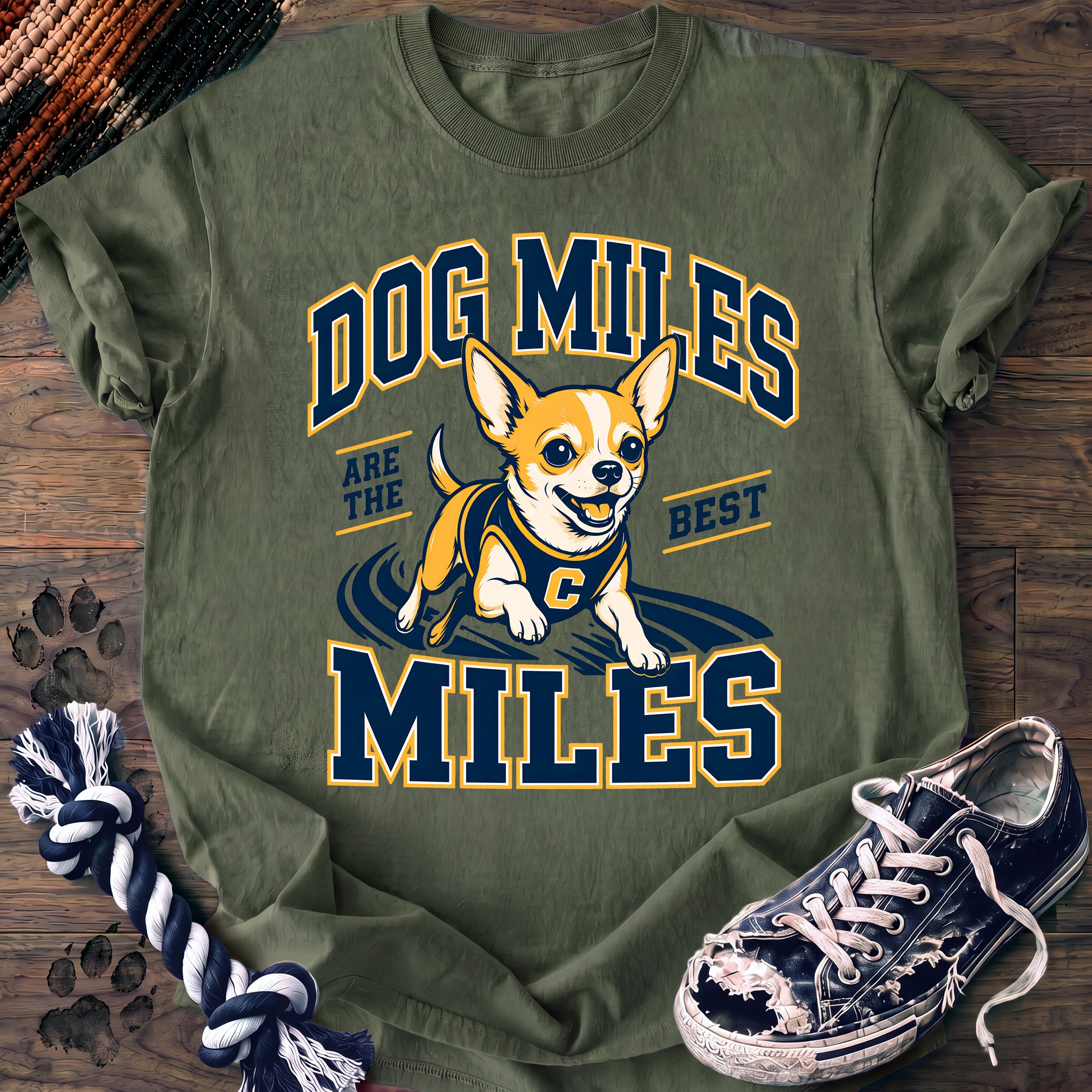 PAWSSION CLUB t-shirt in LightGreen color - SKU PC-0121