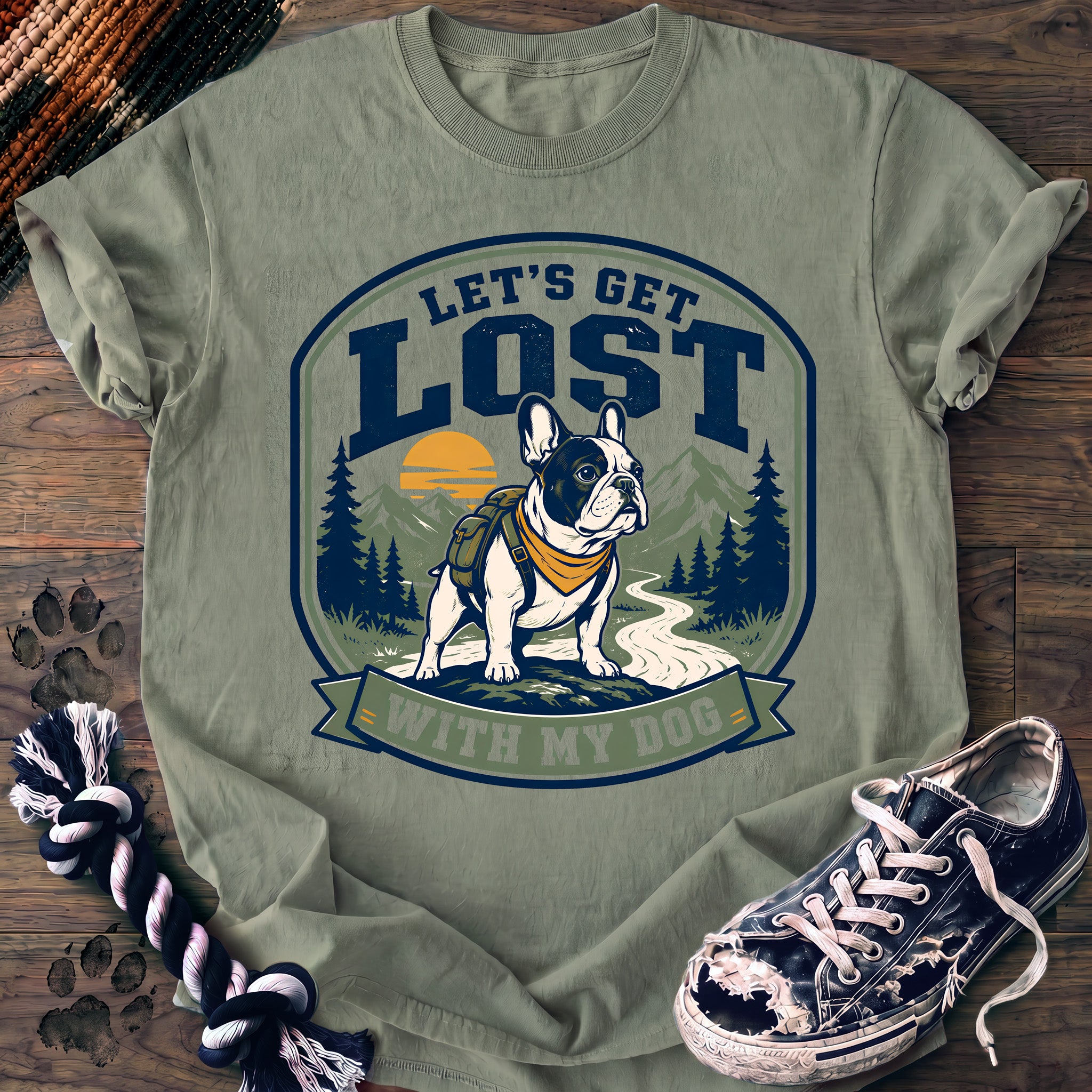 PAWSSION CLUB t-shirt in Bay color - SKU PC-0125