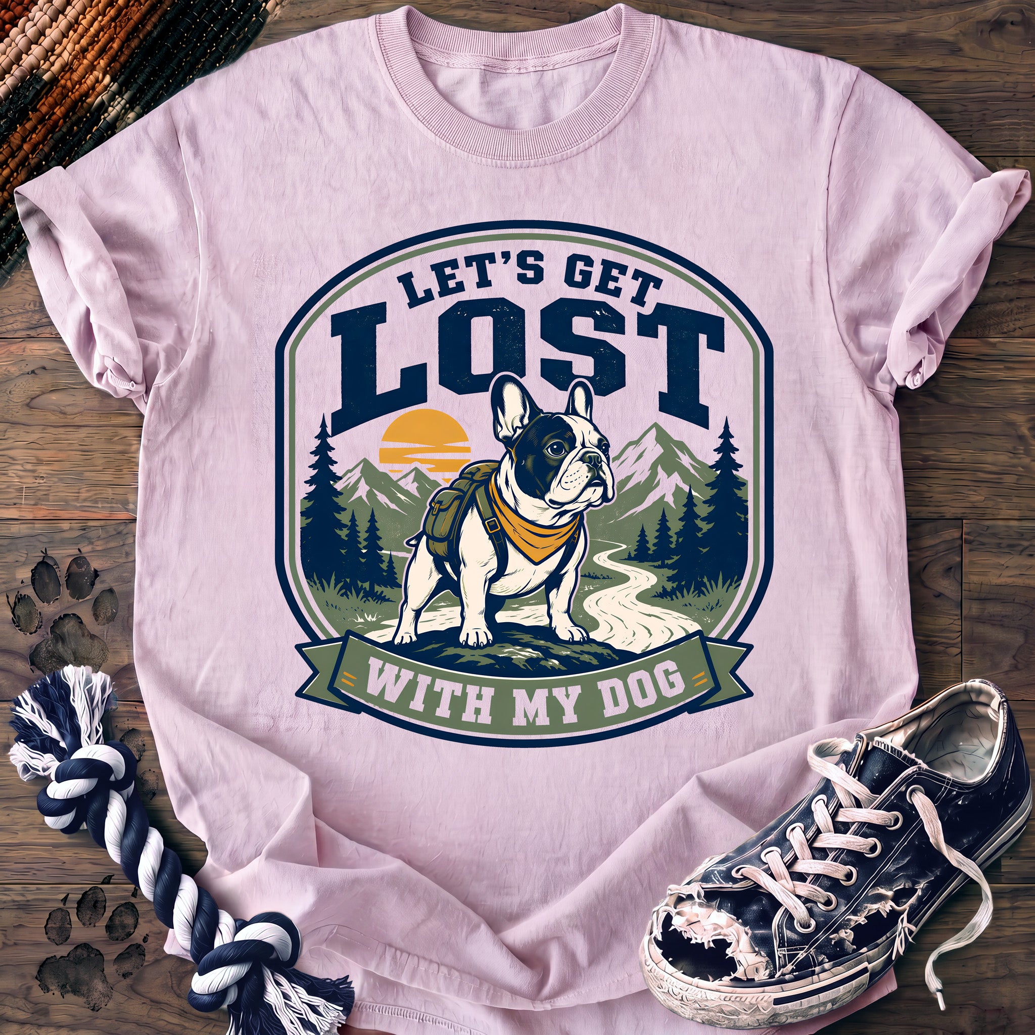 PAWSSION CLUB t-shirt in Blossom color - SKU PC-0125