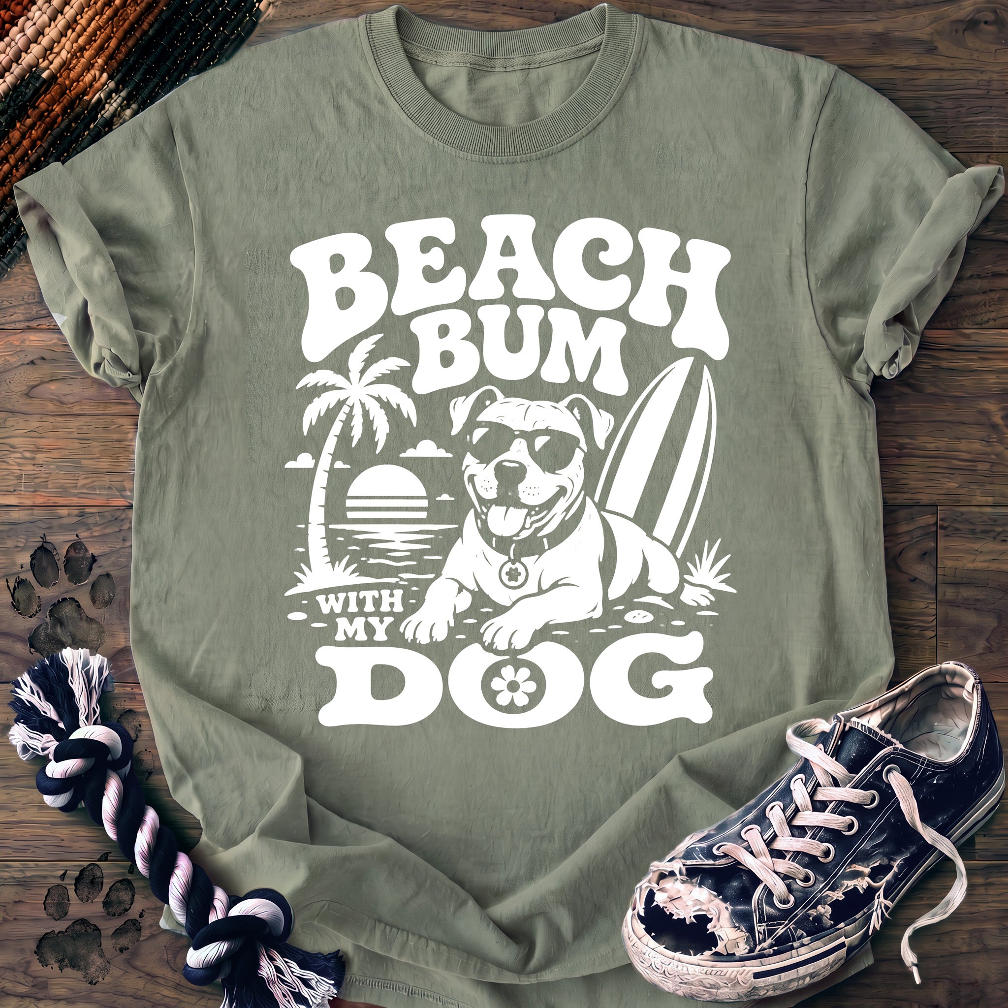 PAWSSION CLUB t-shirt in Bay color - SKU PC-0127