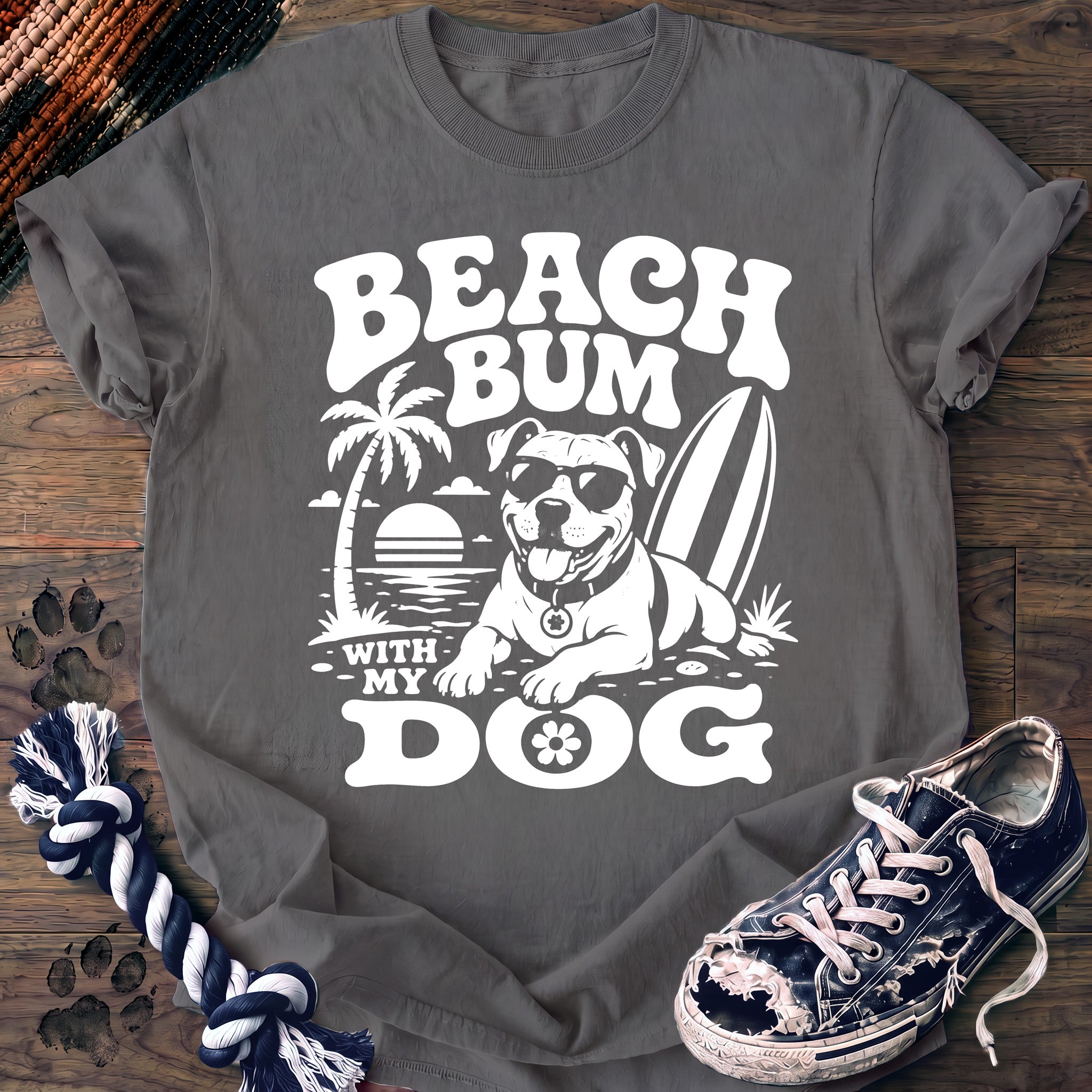 PAWSSION CLUB t-shirt in Grey color - SKU PC-0127