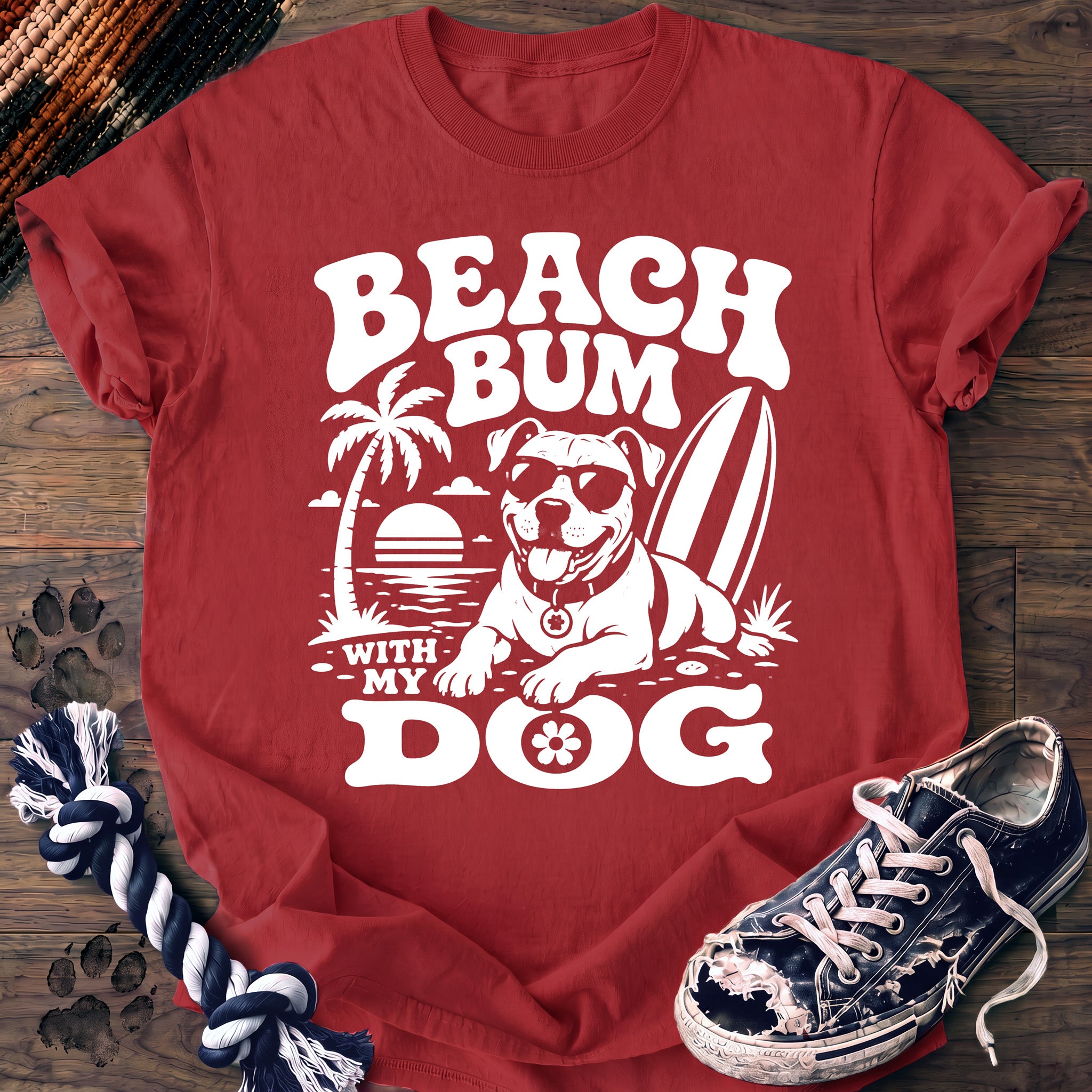 PAWSSION CLUB t-shirt in Watermelon color - SKU PC-0127