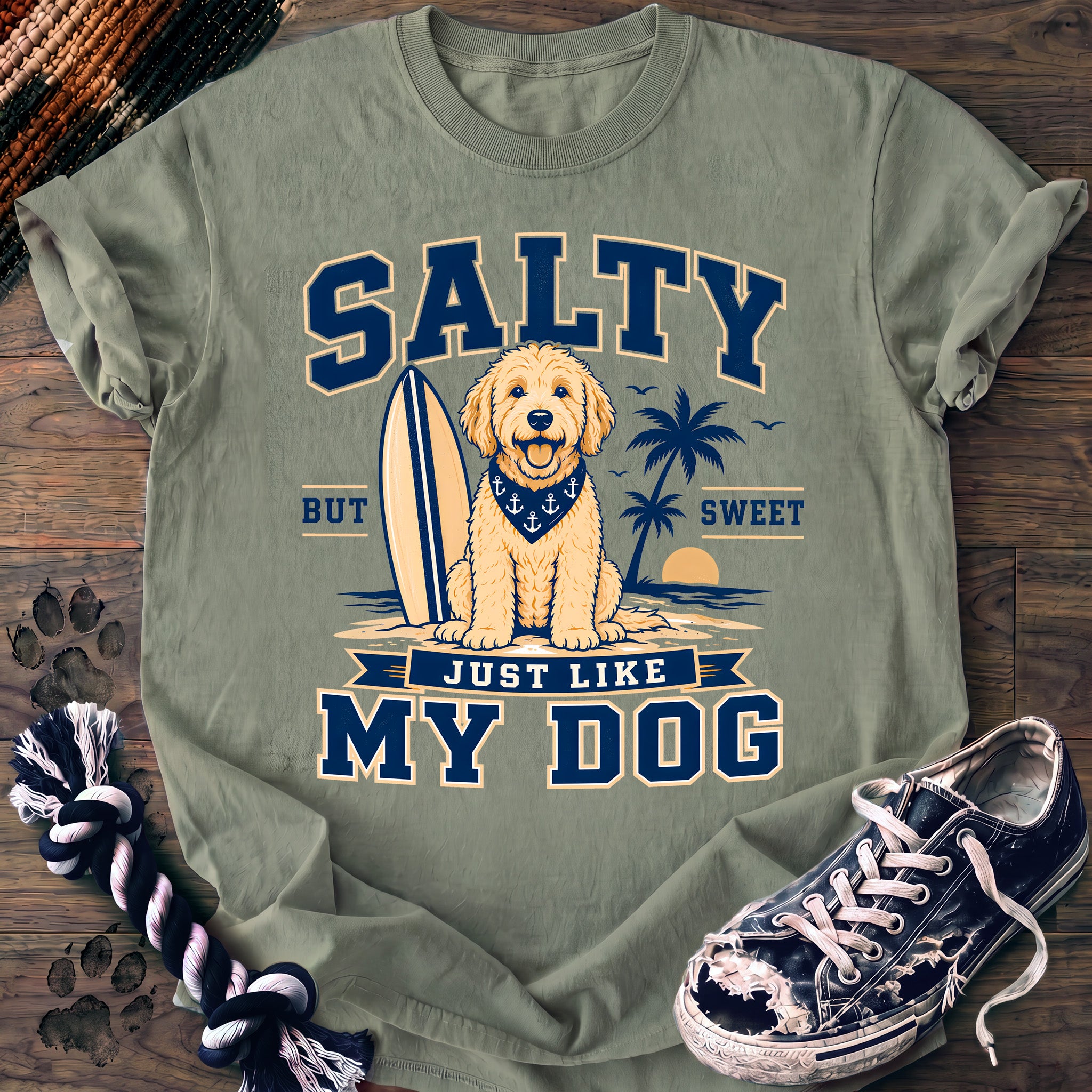PAWSSION CLUB t-shirt in Bay color - SKU PC-0128