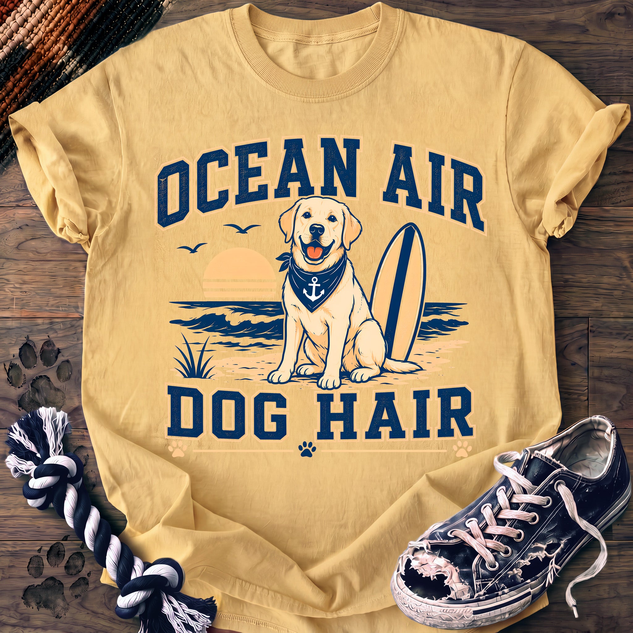 PAWSSION CLUB t-shirt in Butter color - SKU PC-0129