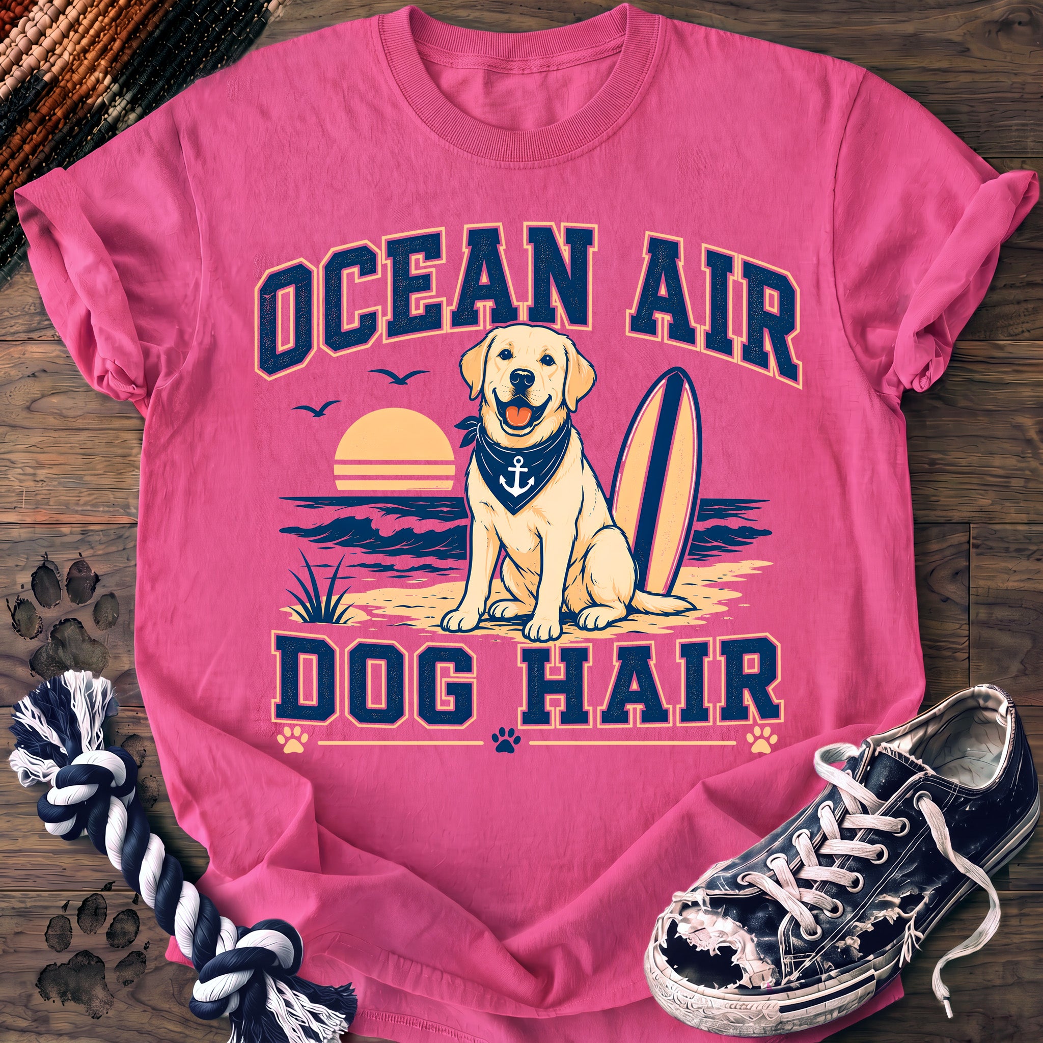 PAWSSION CLUB t-shirt in NeonPink color - SKU PC-0129