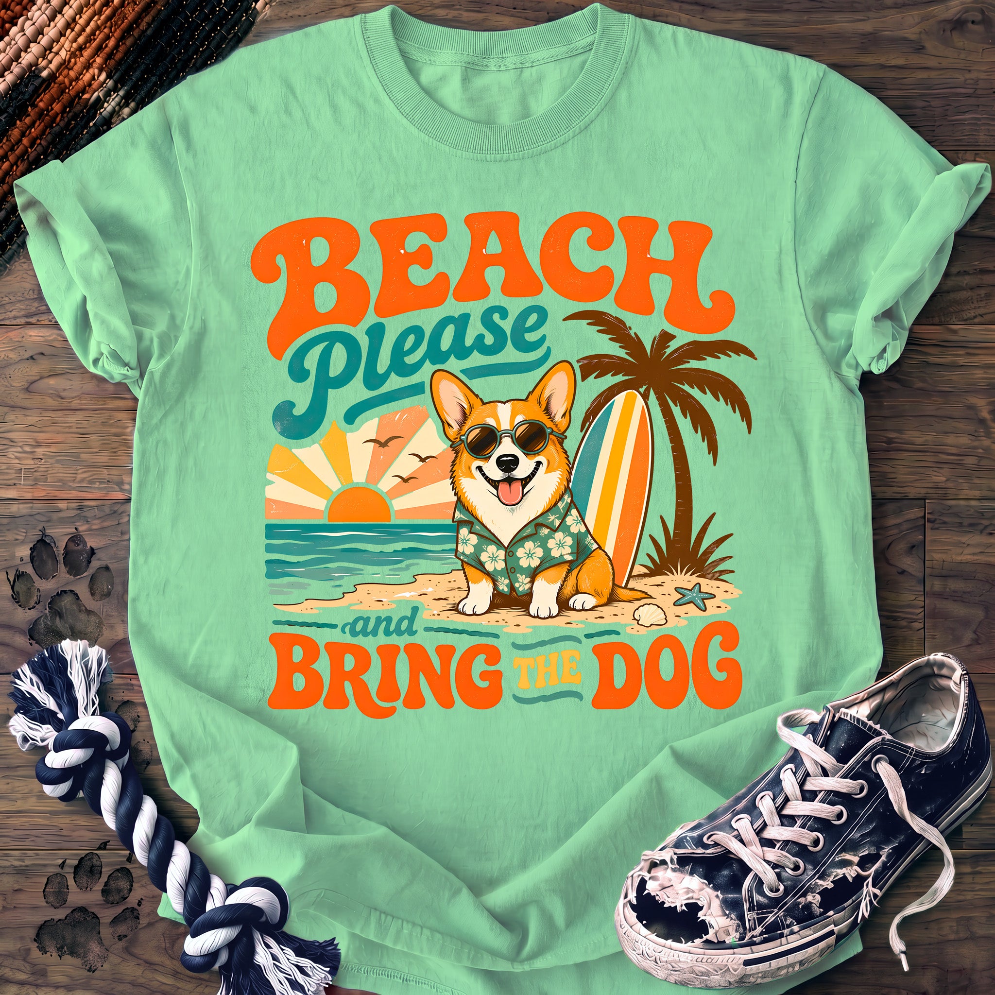 PAWSSION CLUB t-shirt in IslandReef color - SKU PC-0130