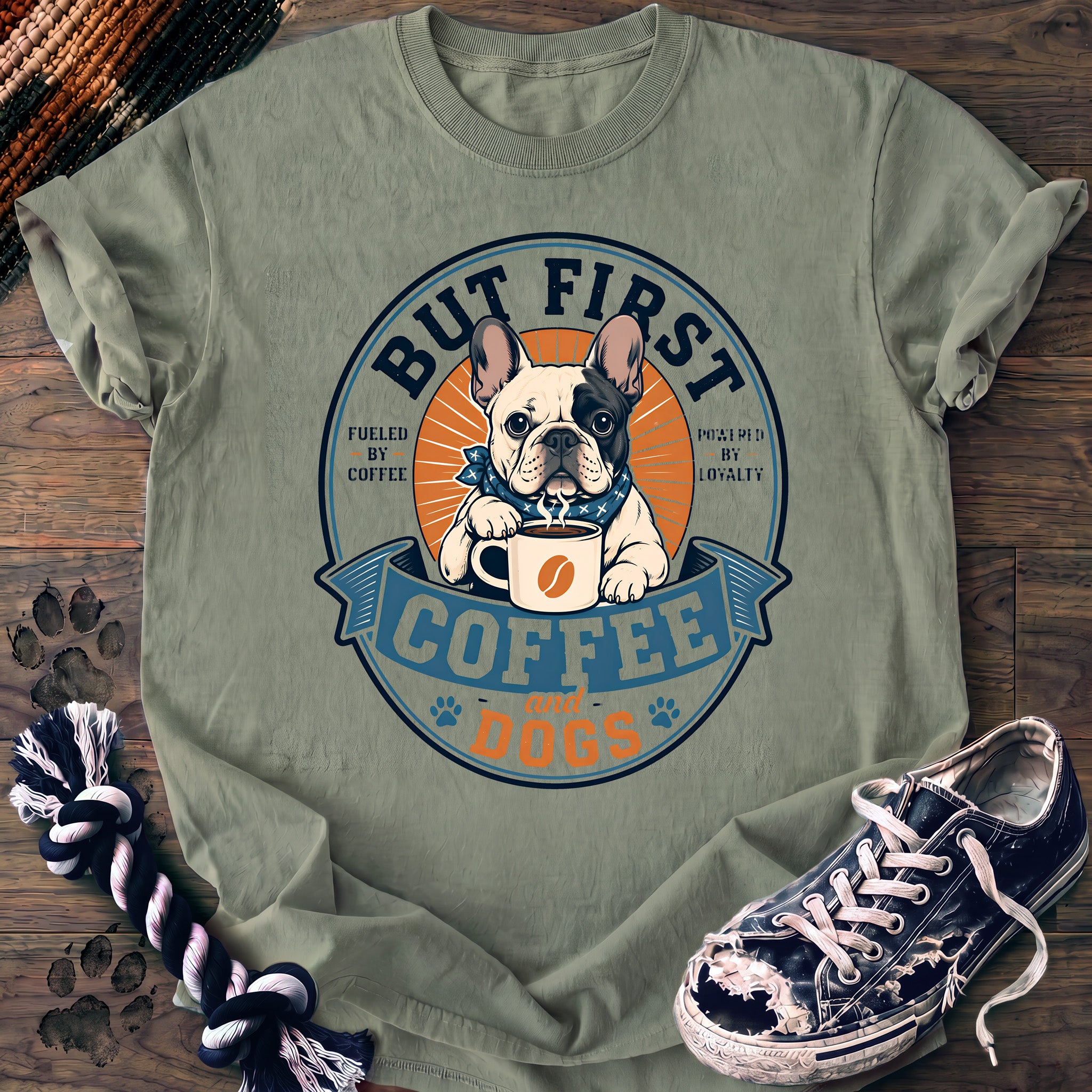 PAWSSION CLUB t-shirt in Bay color - SKU PC-0131