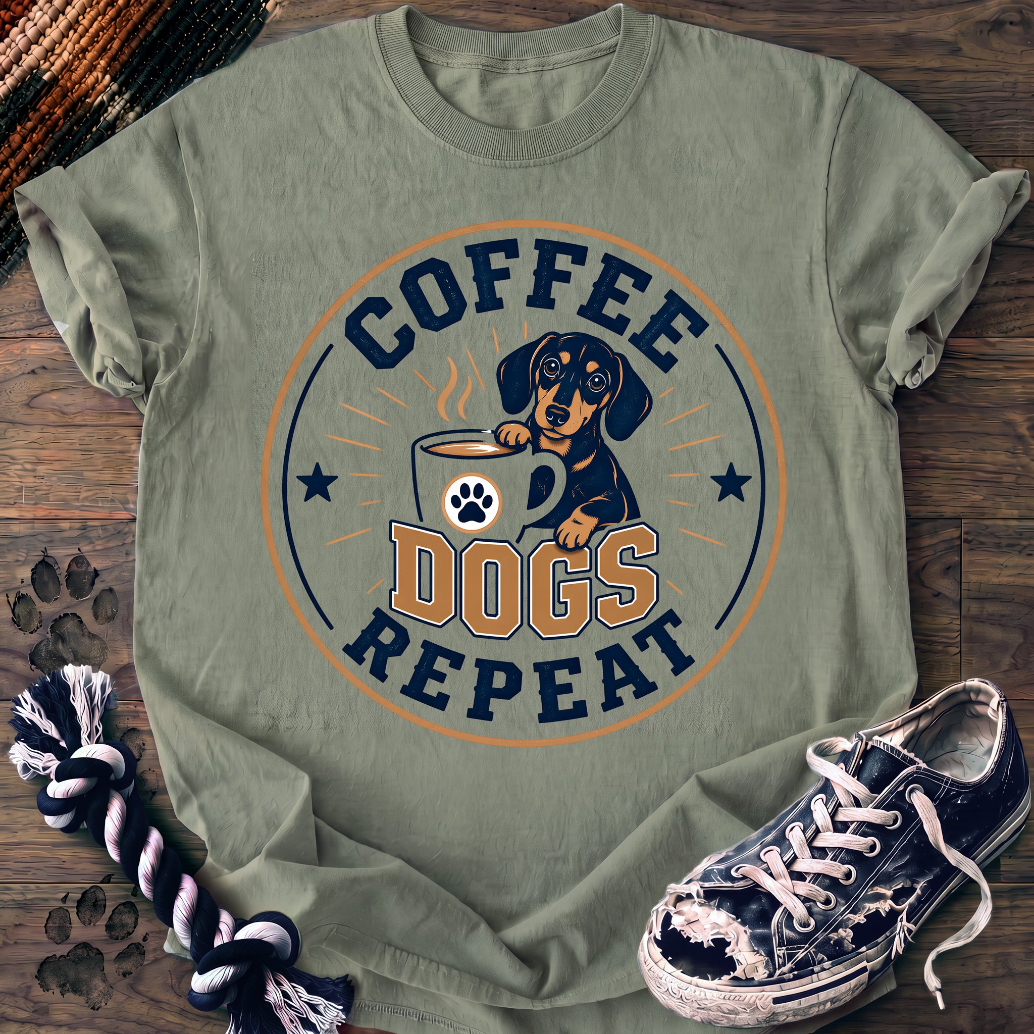 PAWSSION CLUB t-shirt in Bay color - SKU PC-0133