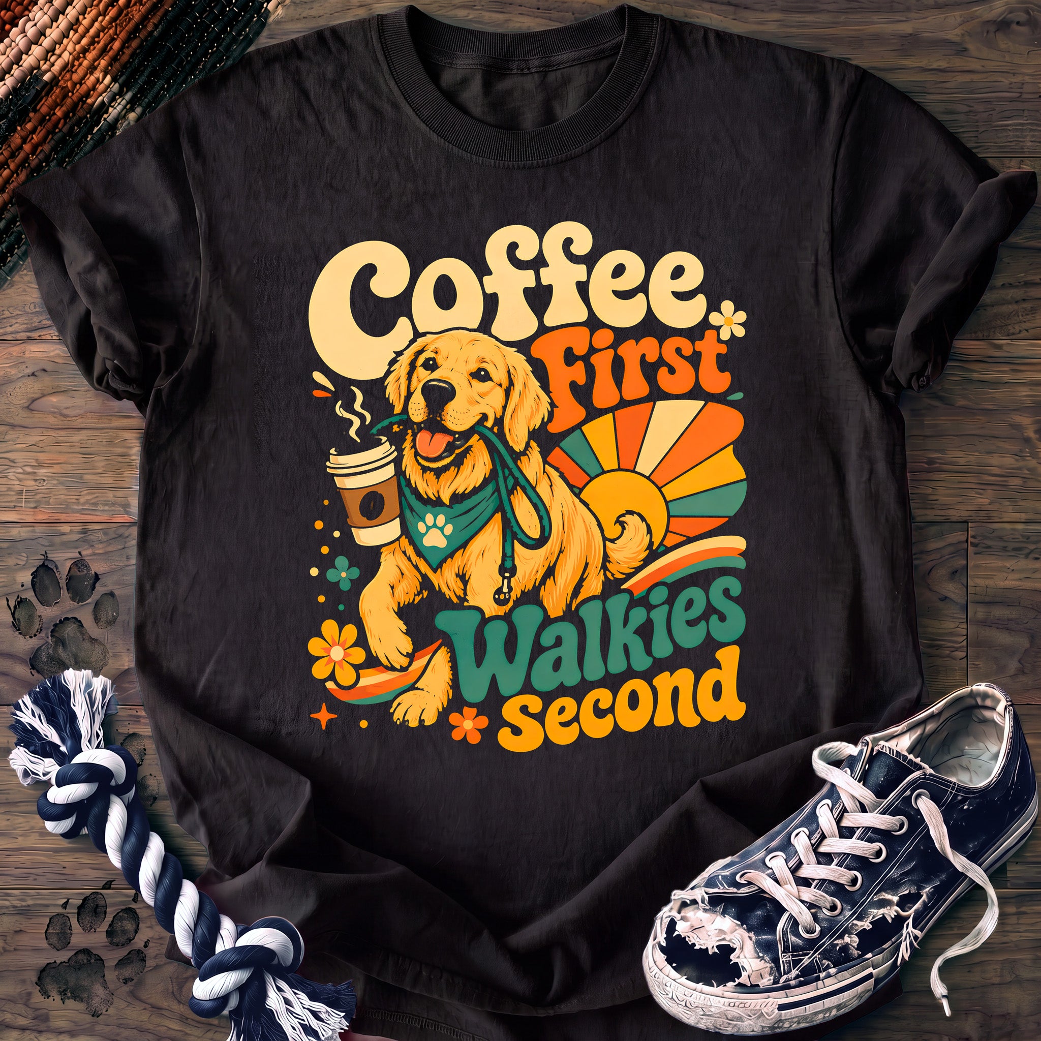 PAWSSION CLUB t-shirt in Black color - SKU PC-0134