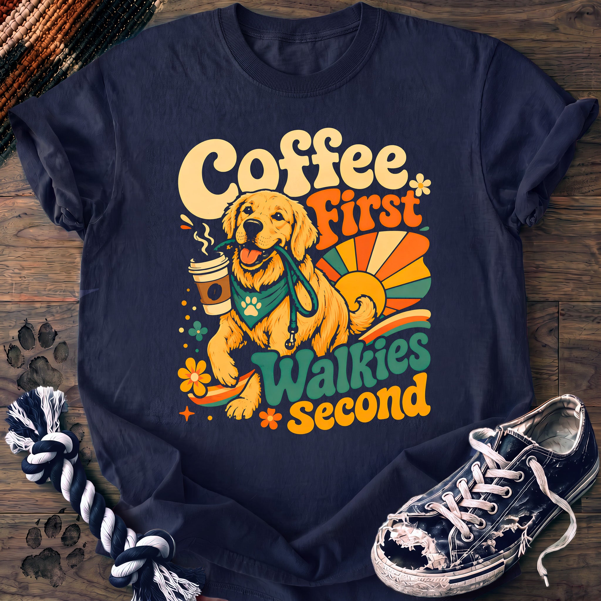 PAWSSION CLUB t-shirt in Navy color - SKU PC-0134