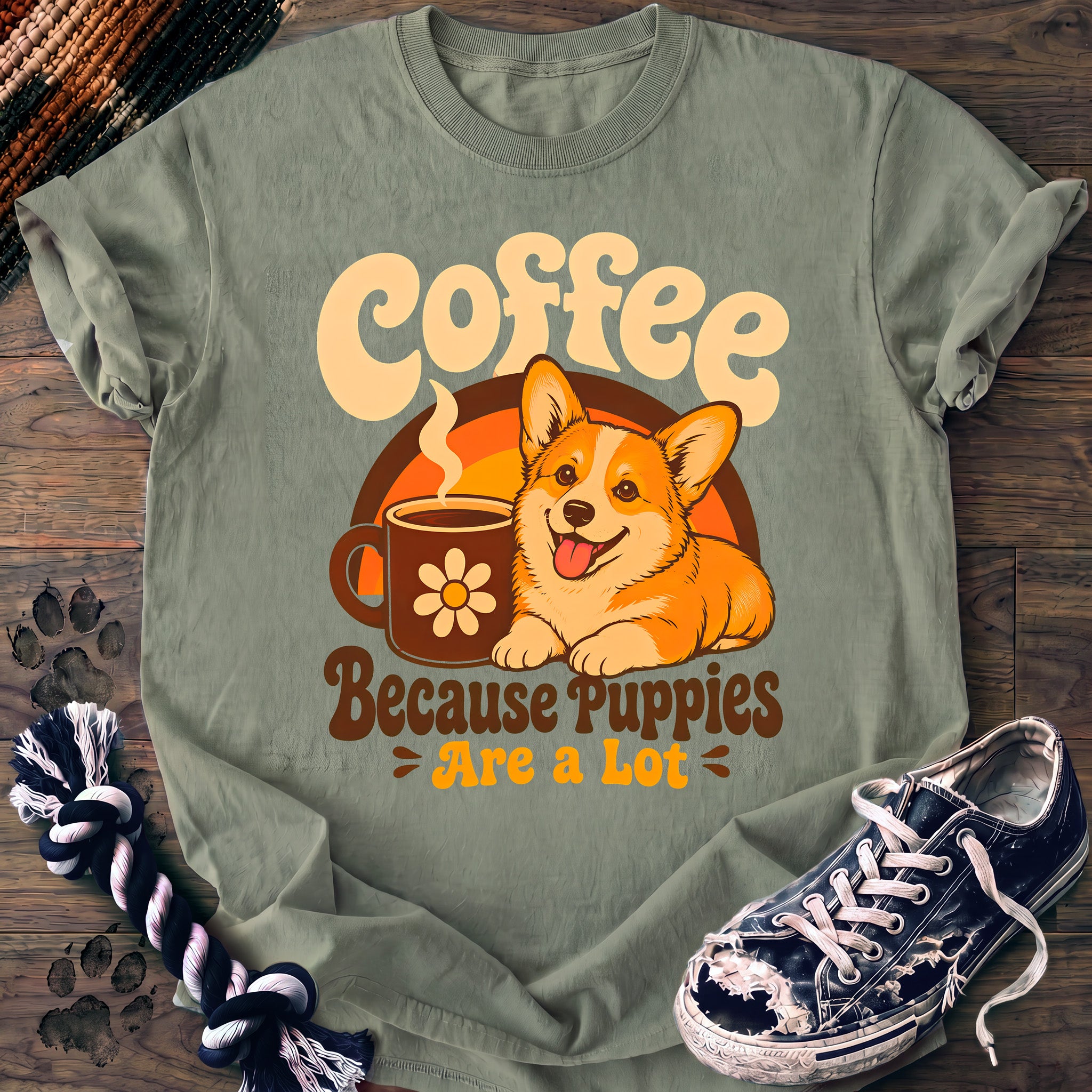 PAWSSION CLUB t-shirt in Bay color - SKU PC-0135