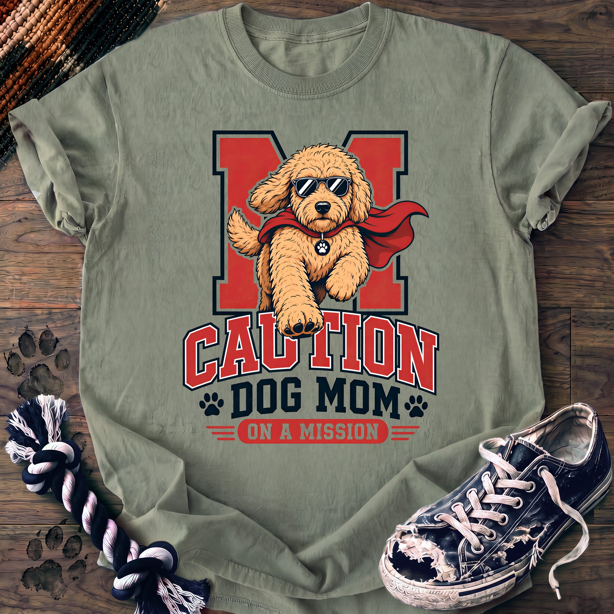 PAWSSION CLUB t-shirt in Bay color - SKU PC-0136