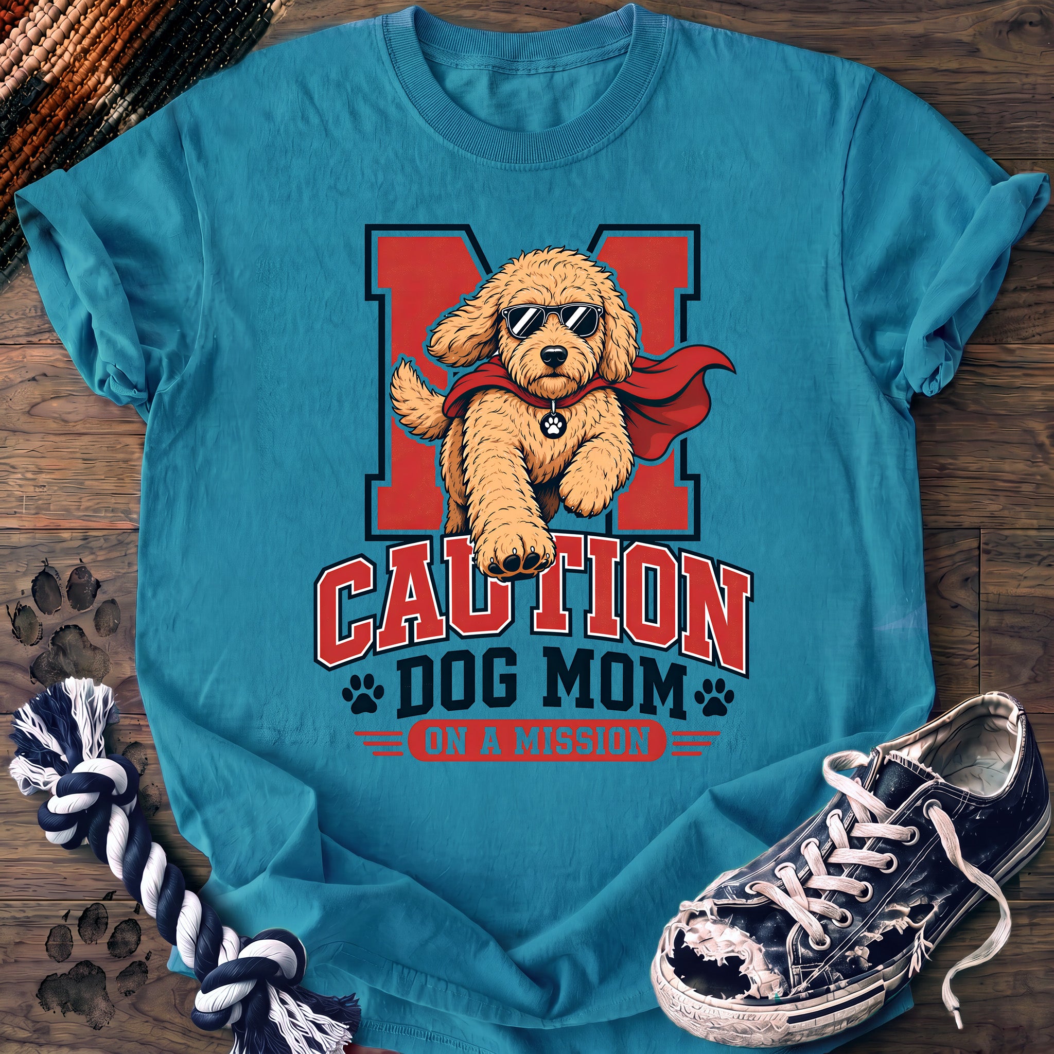 PAWSSION CLUB t-shirt in Sapphire color - SKU PC-0136