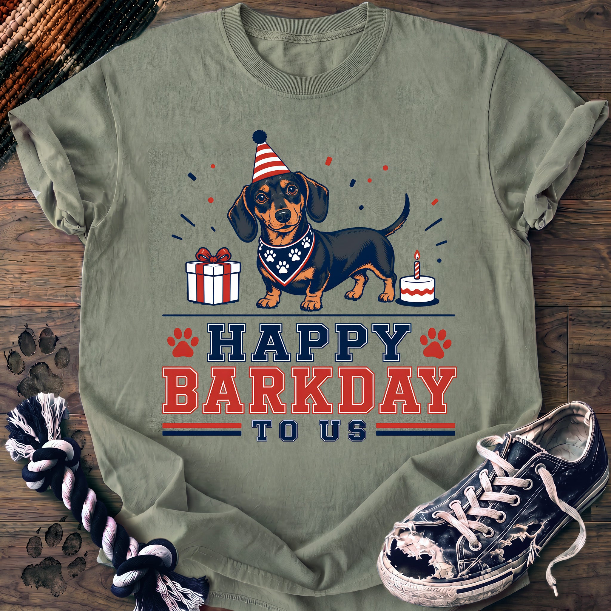 PAWSSION CLUB t-shirt in Bay color - SKU PC-0141