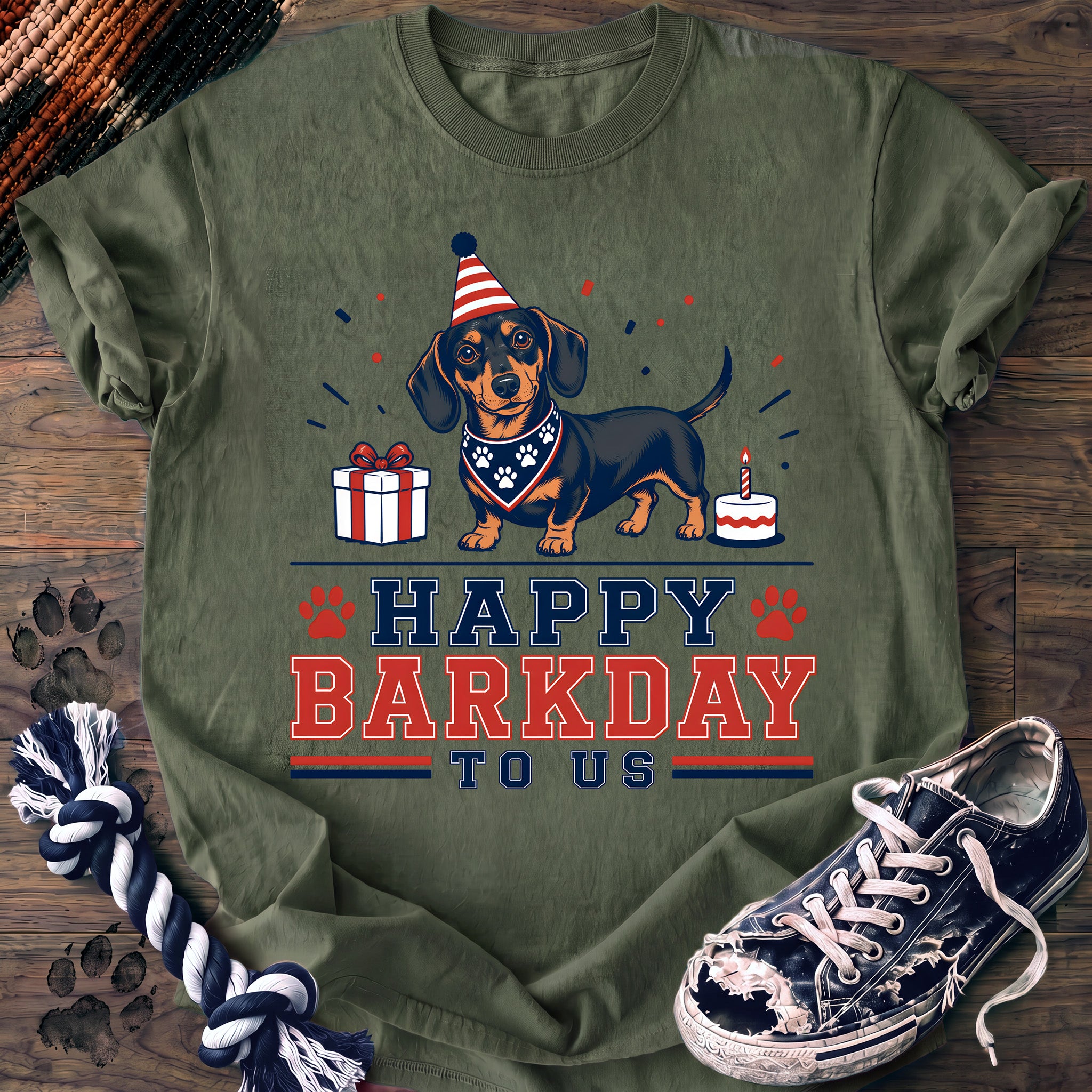 PAWSSION CLUB t-shirt in LightGreen color - SKU PC-0141