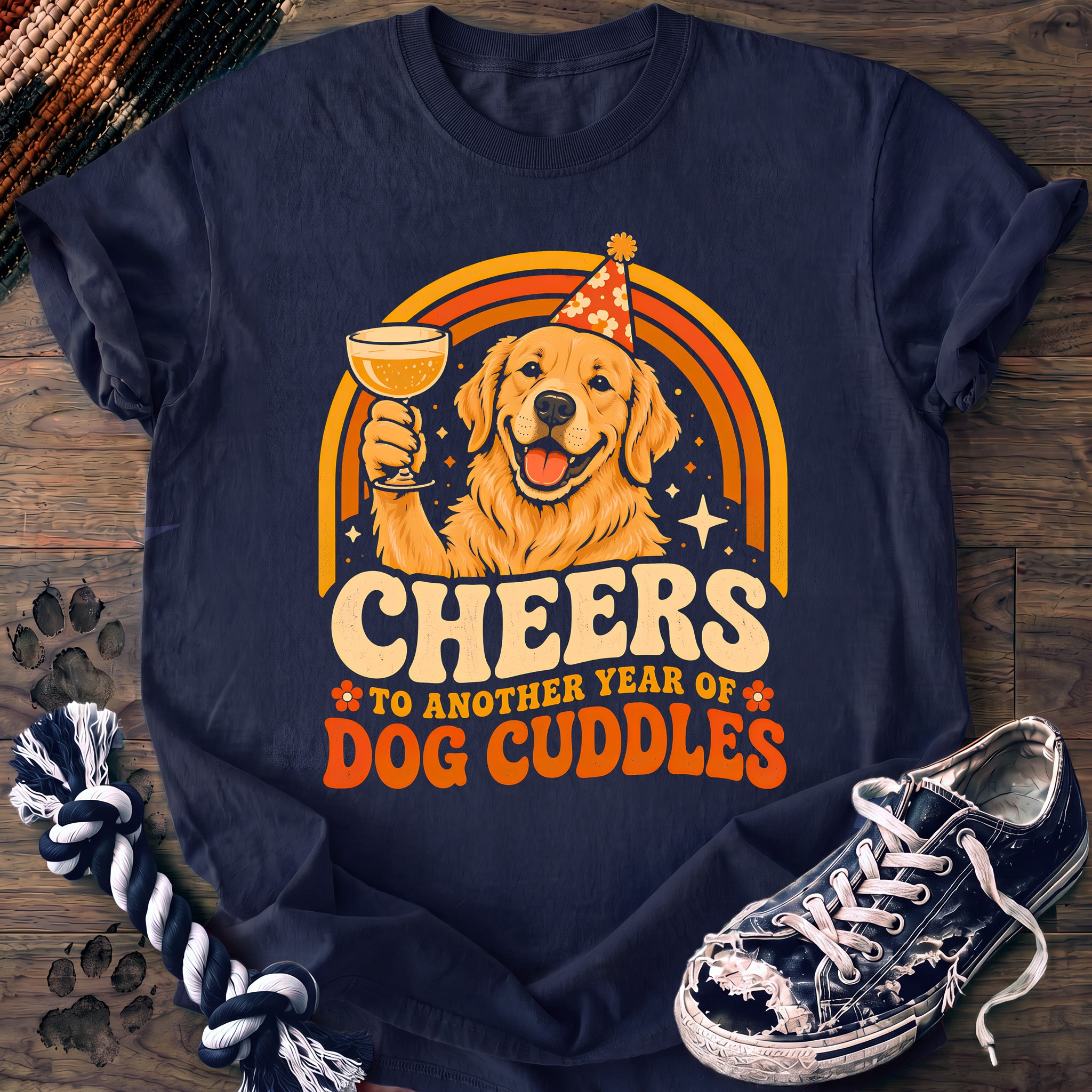 PAWSSION CLUB t-shirt in Navy color - SKU PC-0143