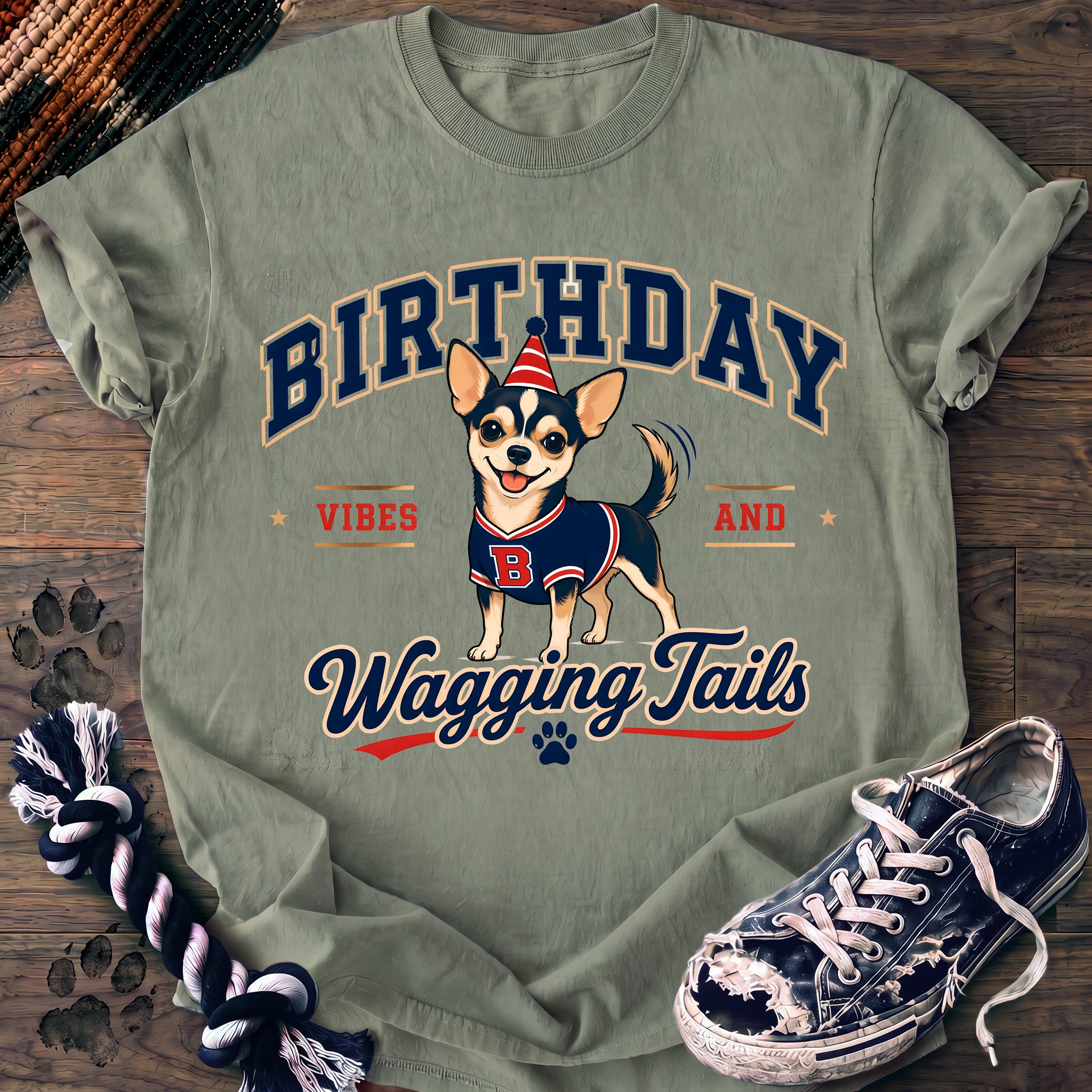 PAWSSION CLUB t-shirt in Bay color - SKU PC-0144