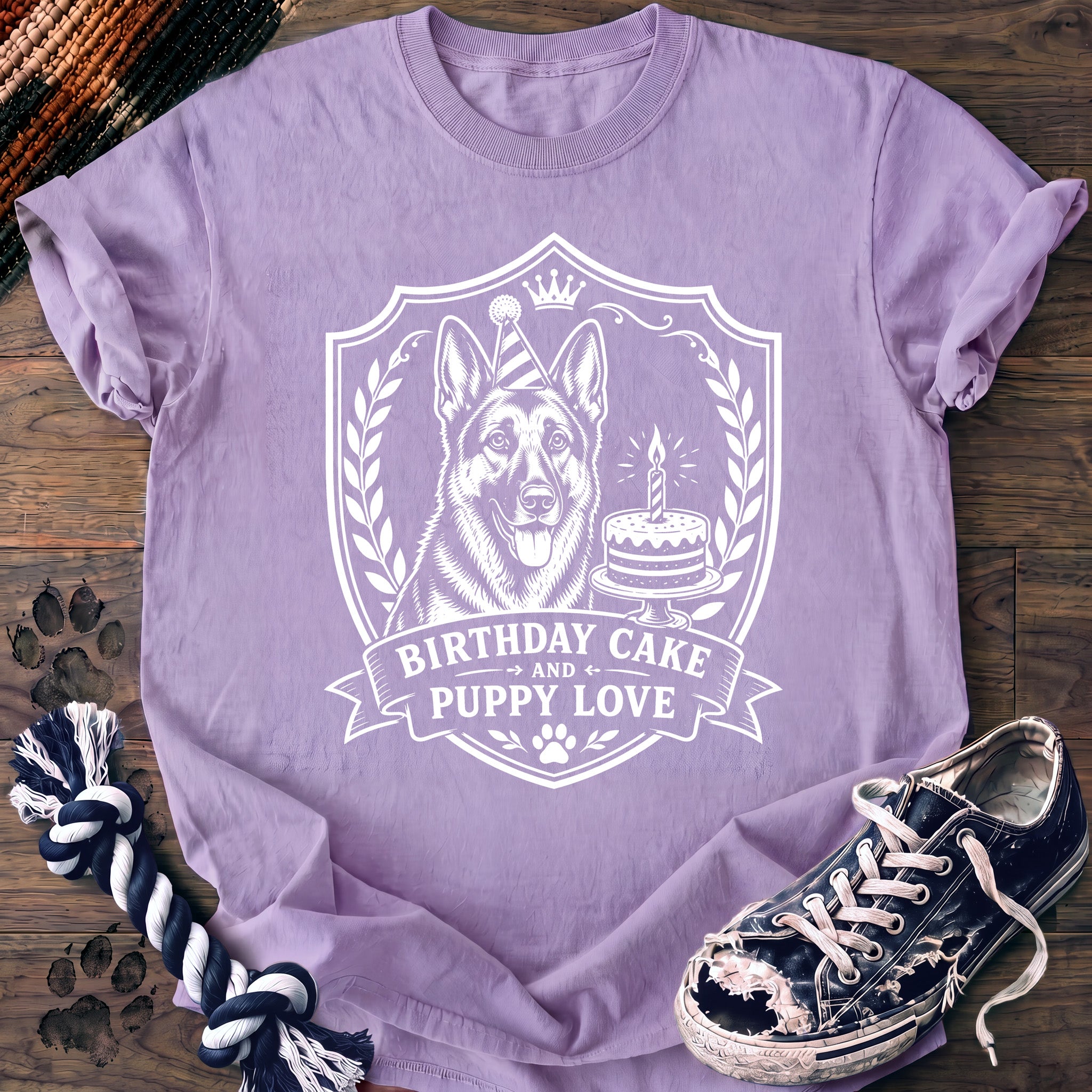 PAWSSION CLUB t-shirt in Orchid color - SKU PC-0145