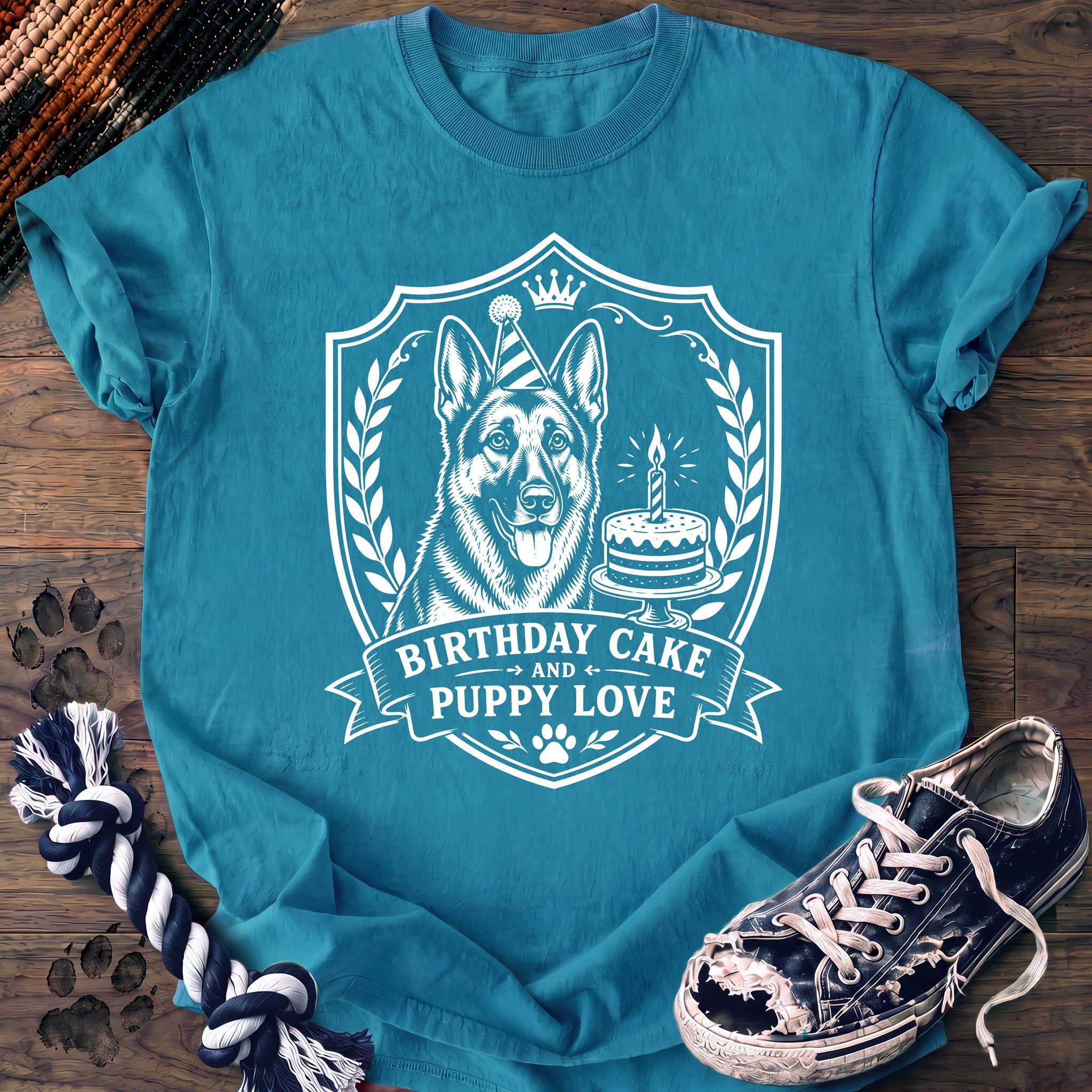 PAWSSION CLUB t-shirt in Sapphire color - SKU PC-0145