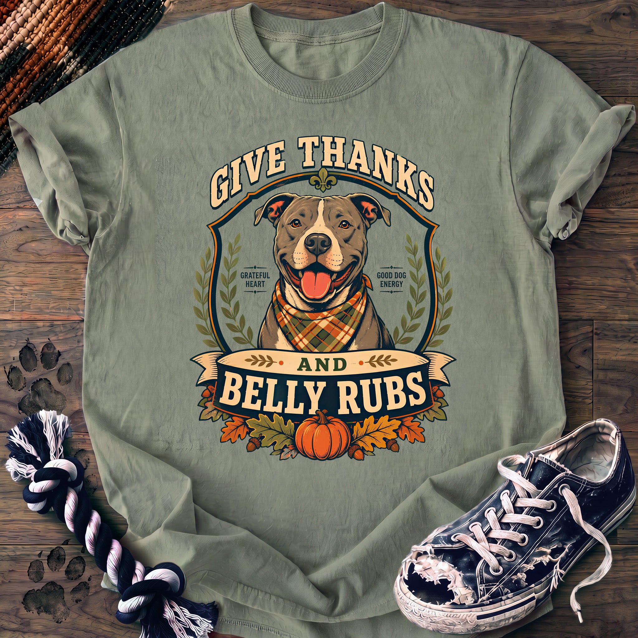 PAWSSION CLUB t-shirt in Bay color - SKU PC-0147
