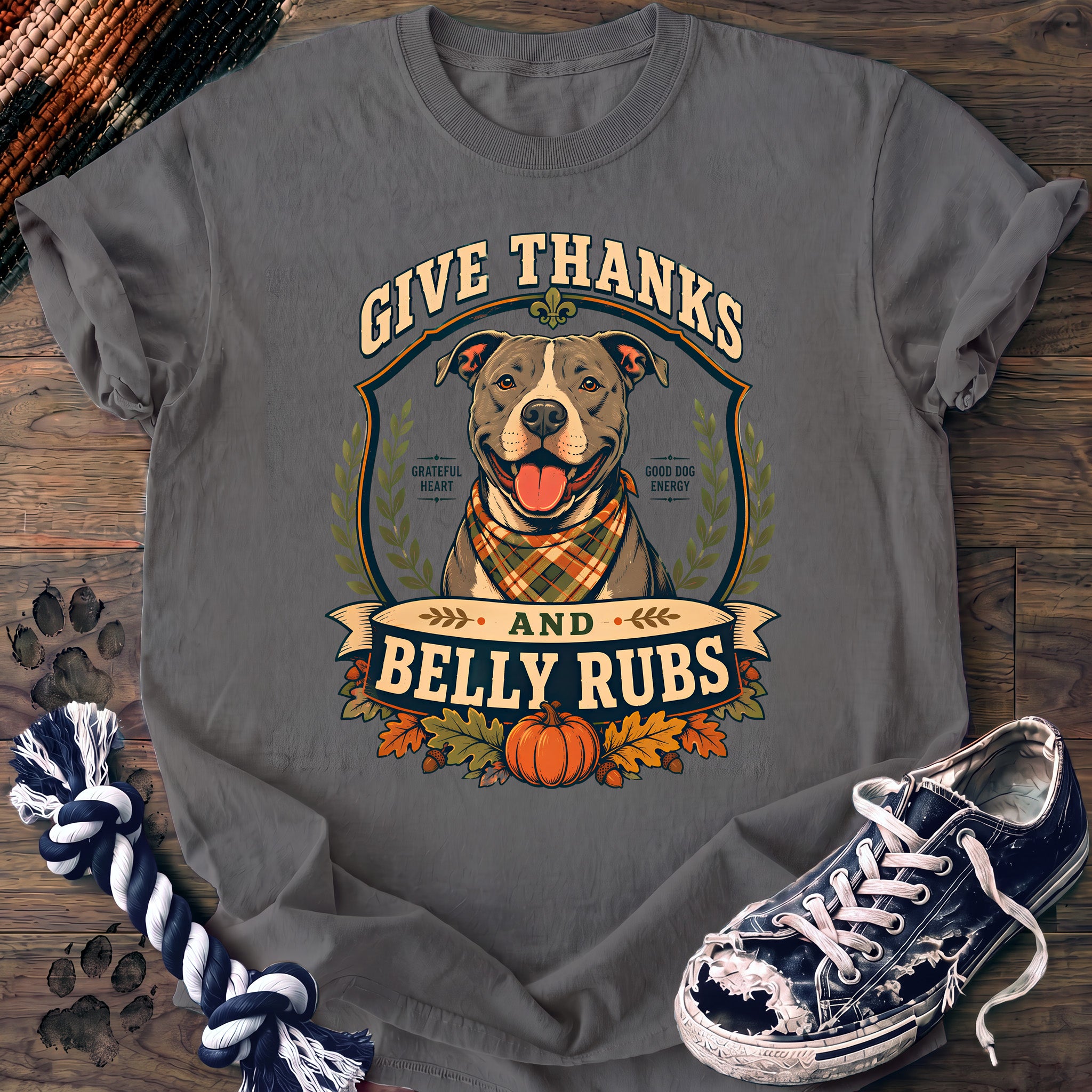PAWSSION CLUB t-shirt in Grey color - SKU PC-0147