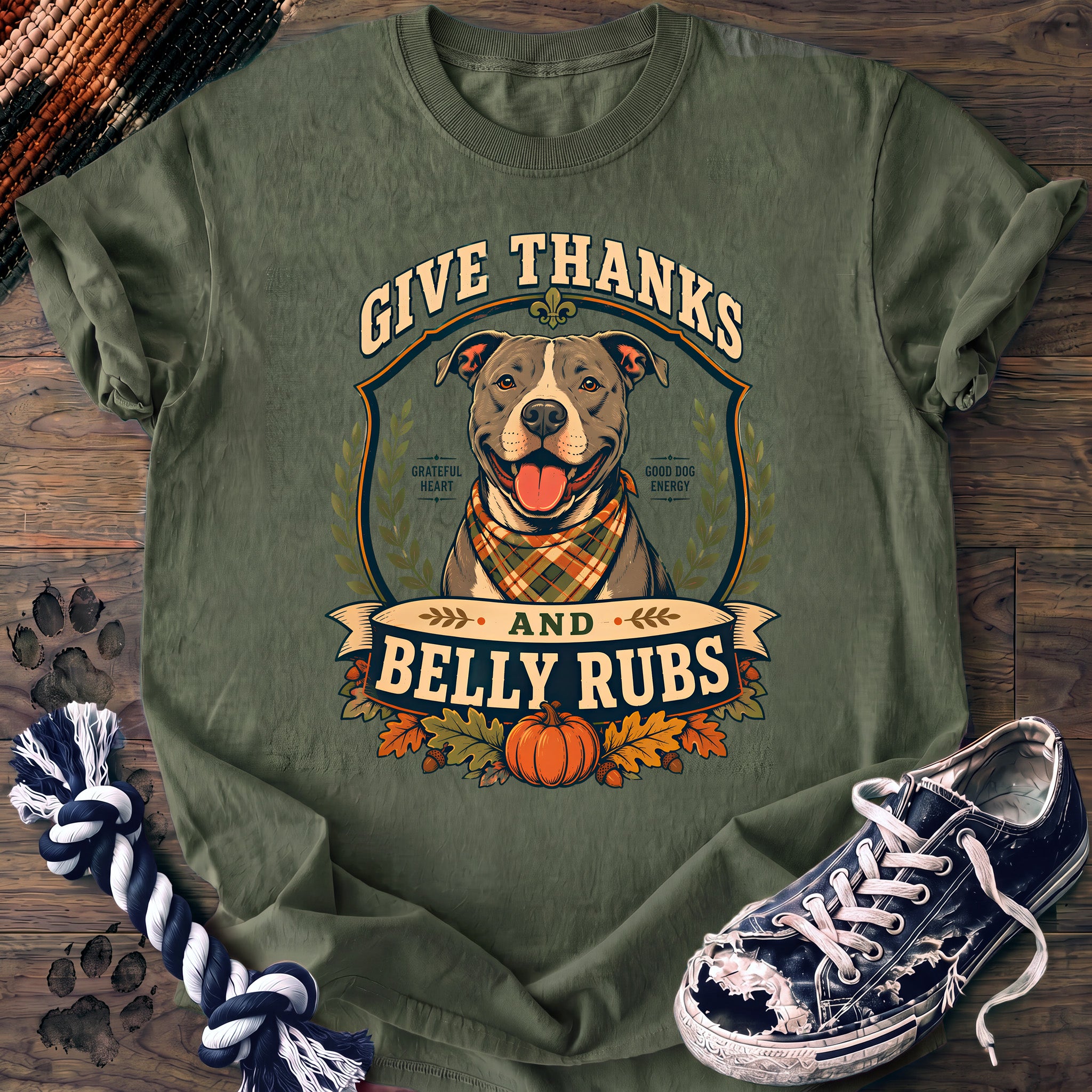 PAWSSION CLUB t-shirt in LightGreen color - SKU PC-0147