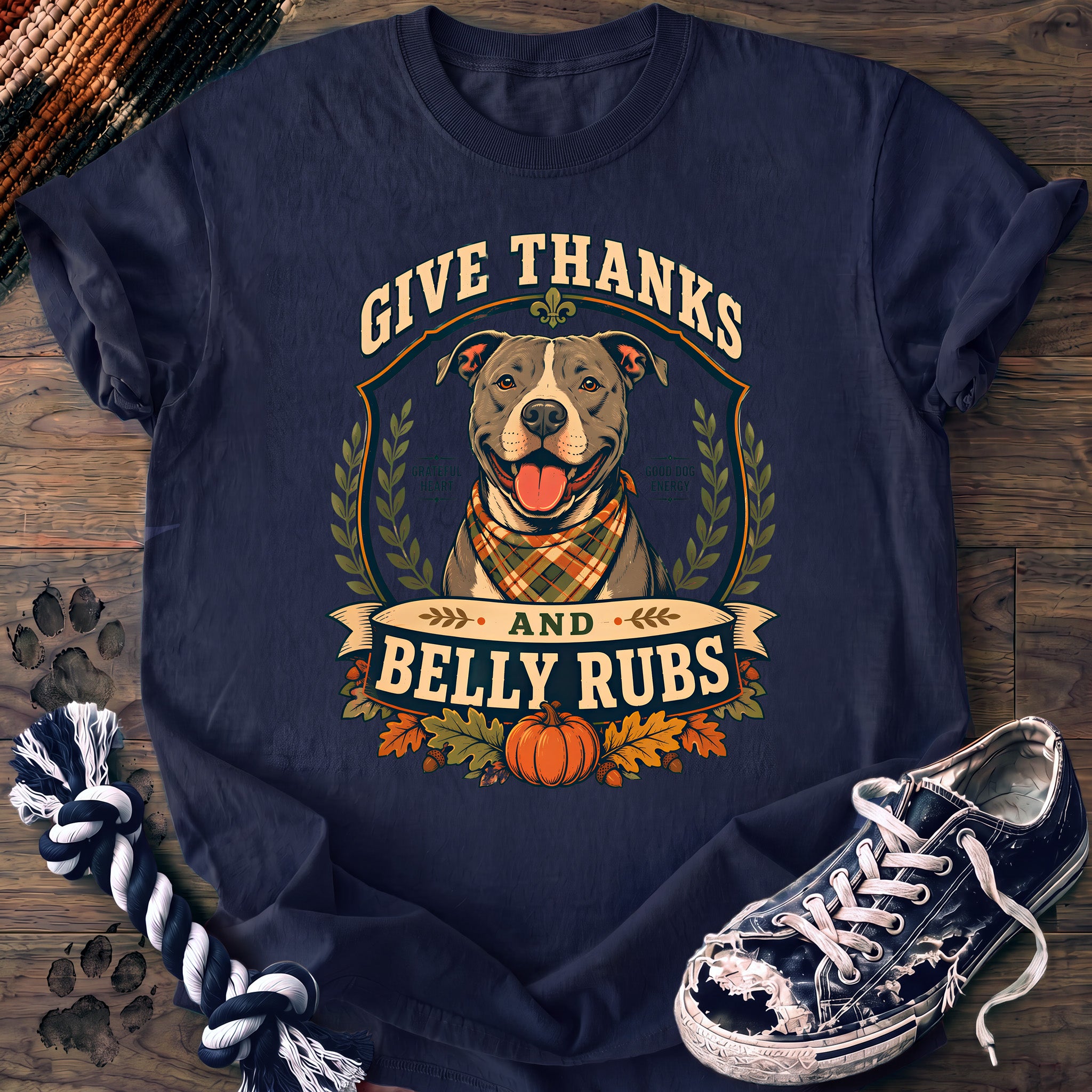 PAWSSION CLUB t-shirt in Navy color - SKU PC-0147