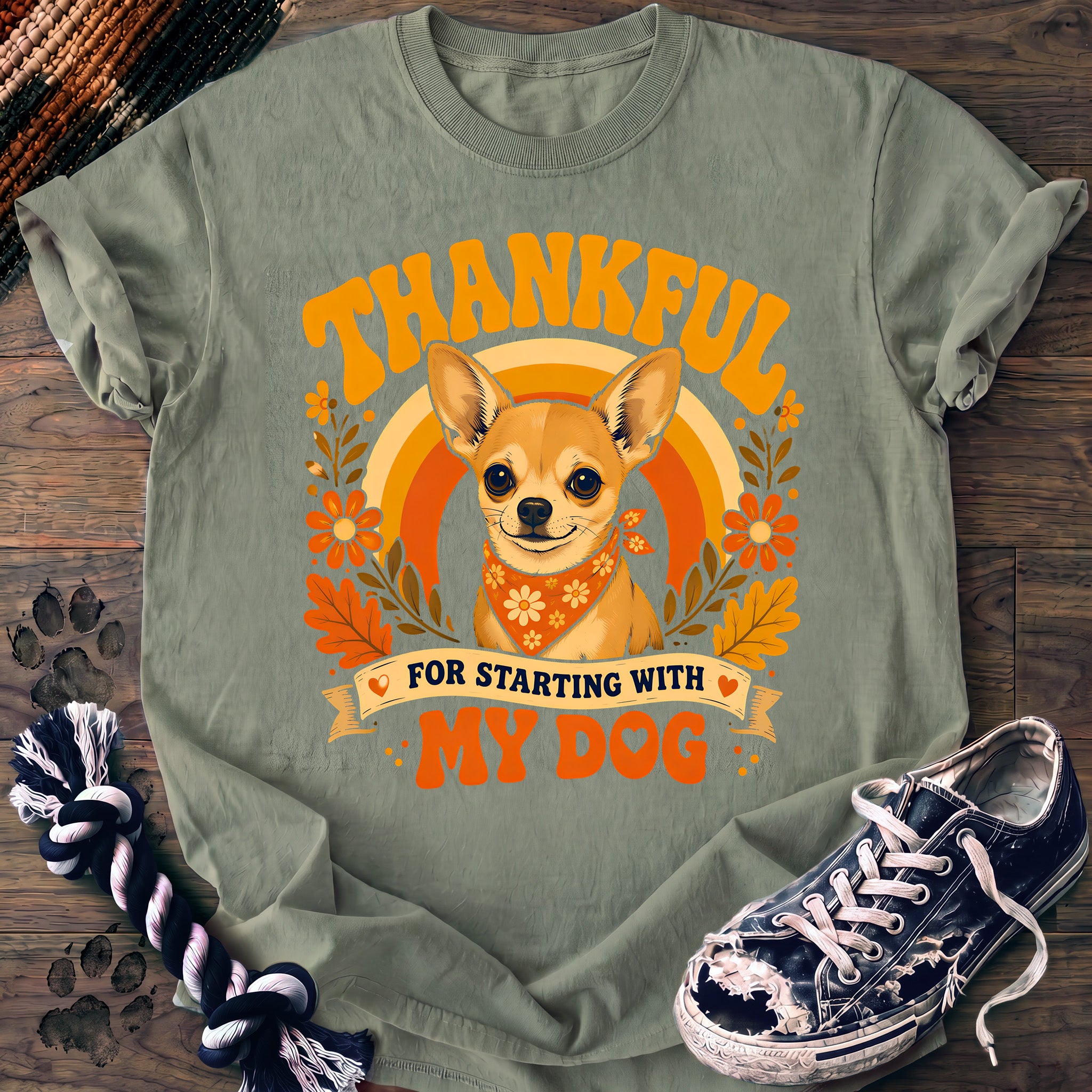 PAWSSION CLUB t-shirt in Bay color - SKU PC-0149