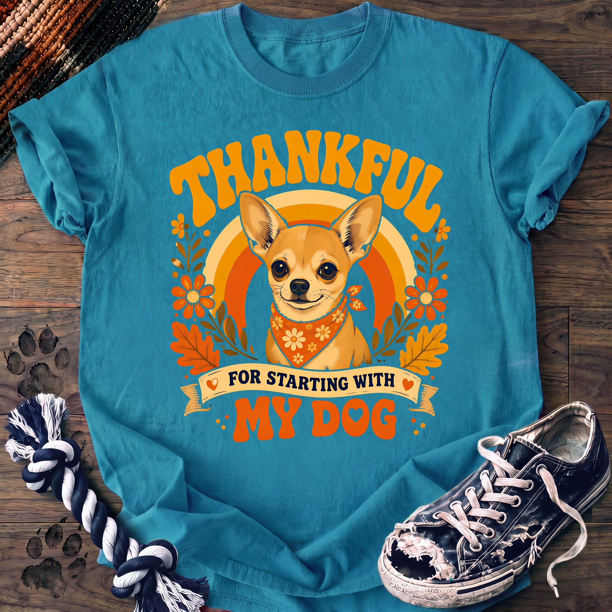 PAWSSION CLUB t-shirt in Sapphire color - SKU PC-0149