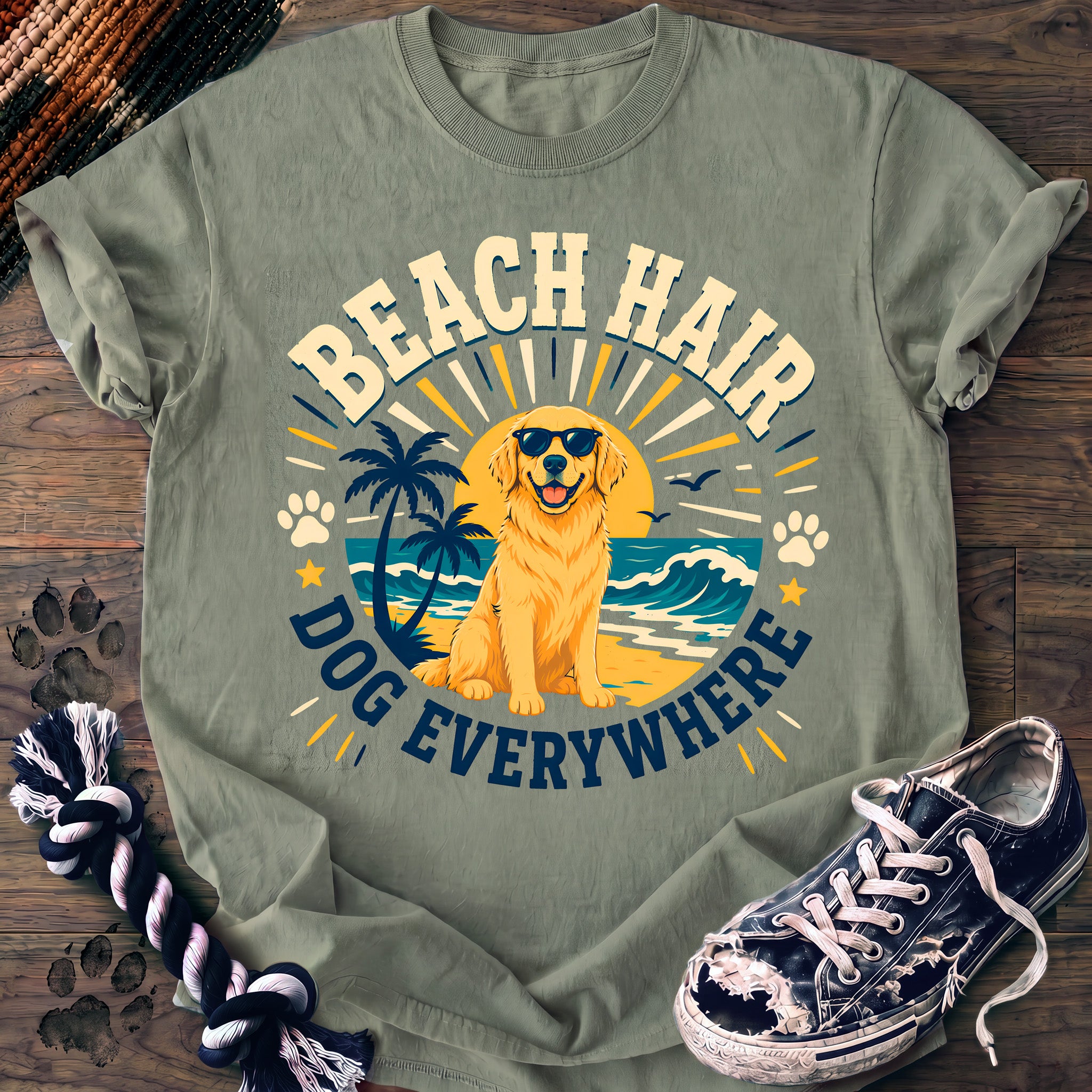 PAWSSION CLUB t-shirt in Bay color - SKU PC-014